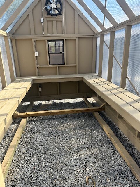 S26029 8x12 Floorless Greenhouse SOLD