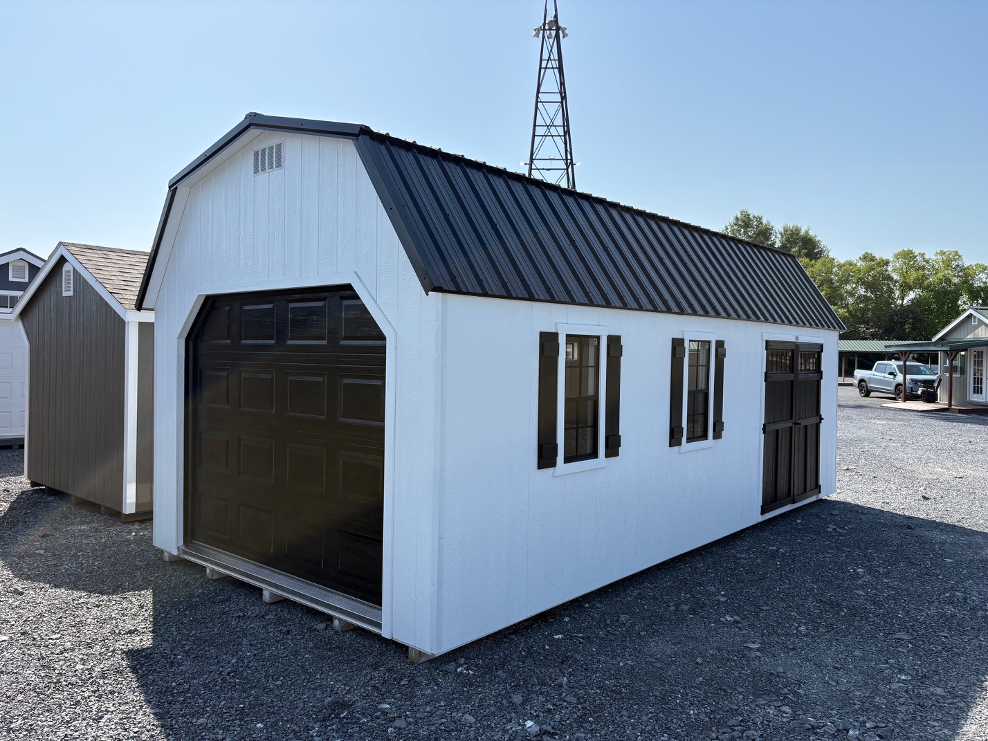 HB26007 12x24x7 Classic Barn Garage