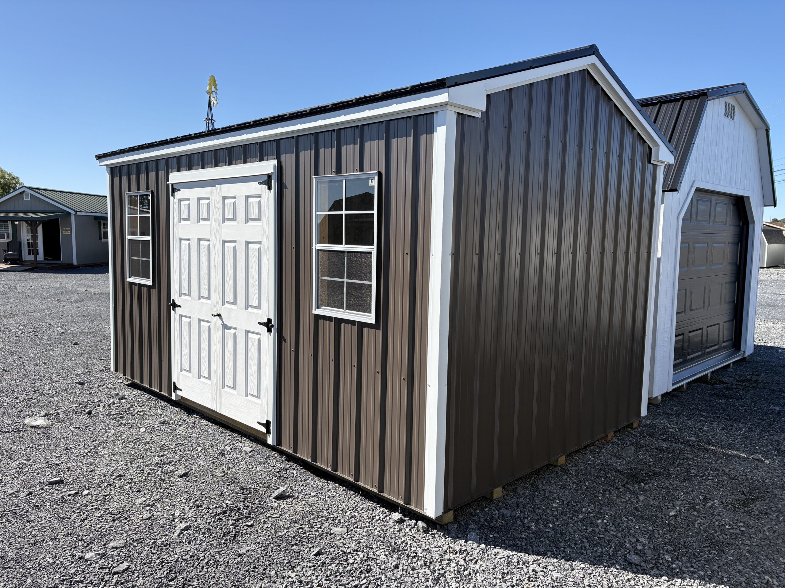 HB26019 10x16x7 Classic Cottage - Metal Siding
