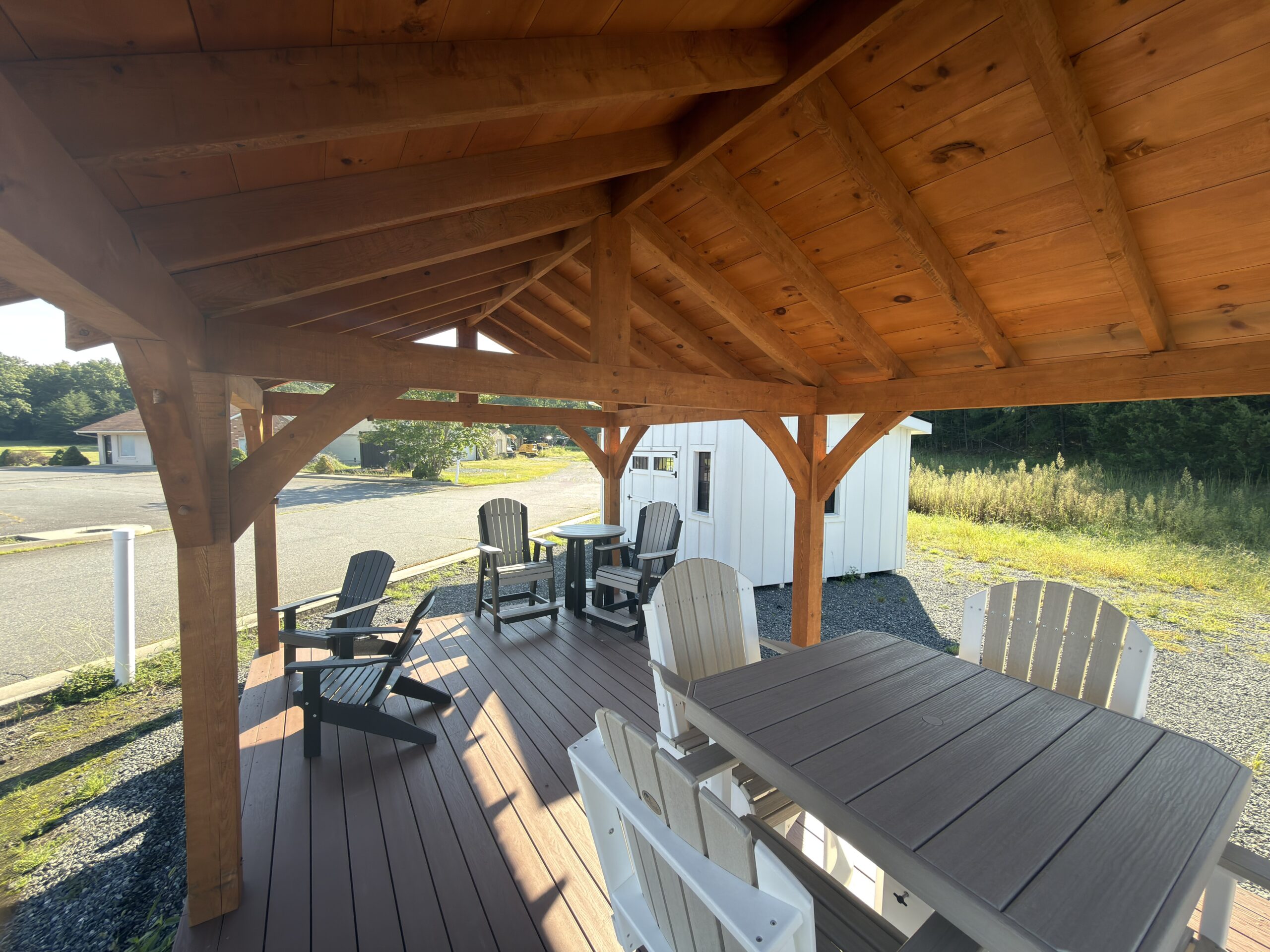 RV24067 12x20x8 Pavilion w/ Platform