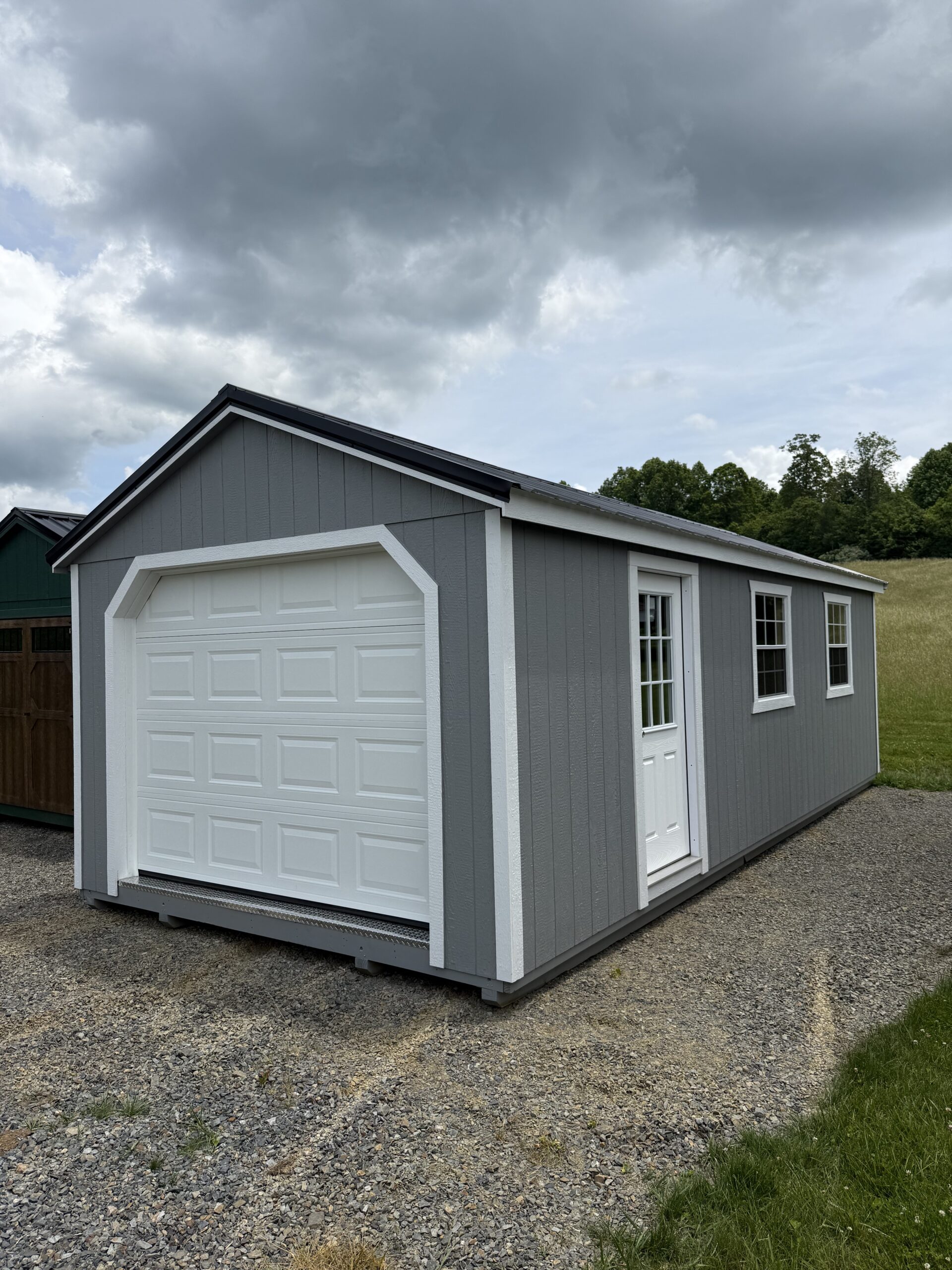12×28 A-frame Garage