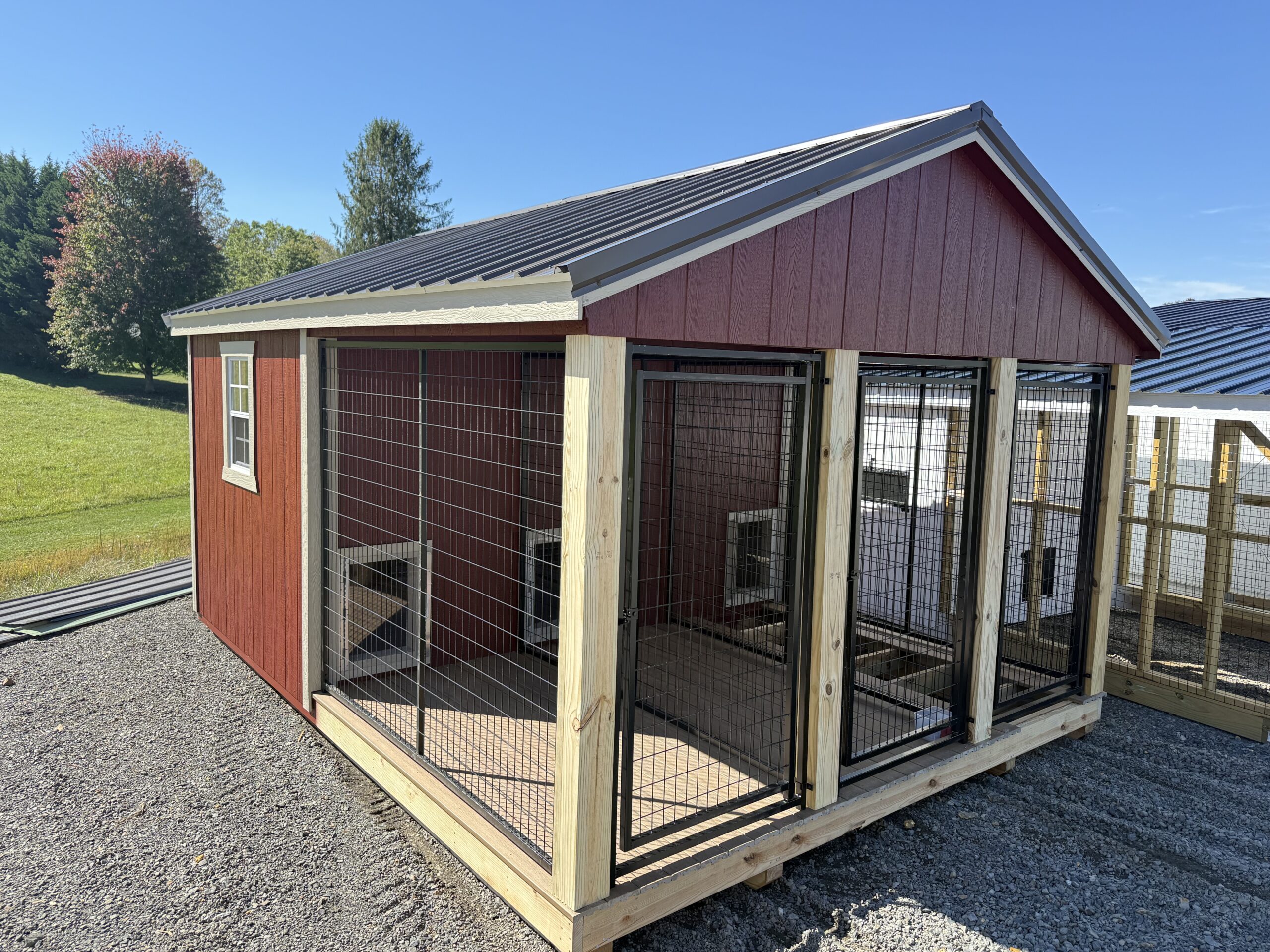 12×16 Triple Kennel