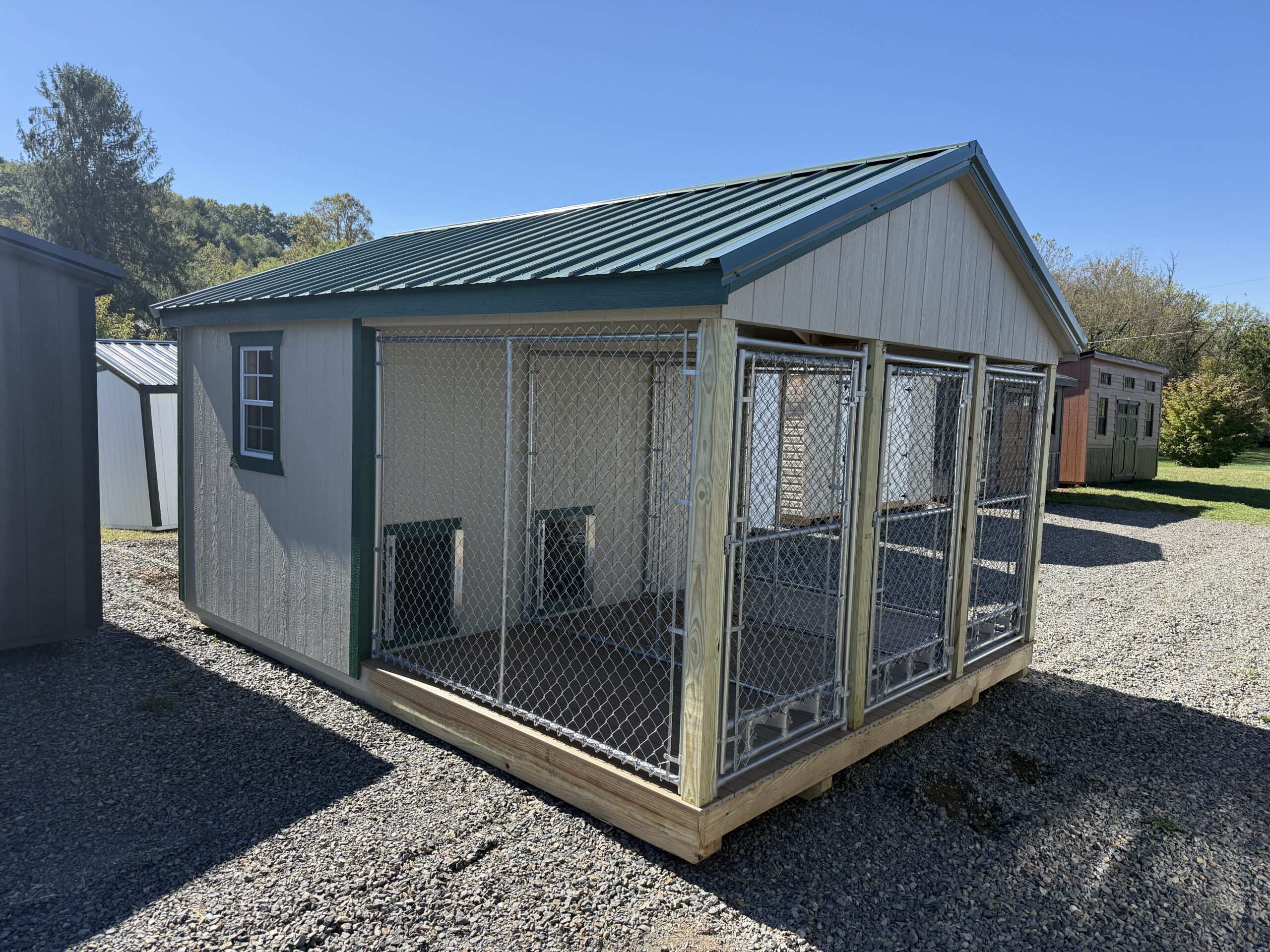 12×16 Triple Kennel