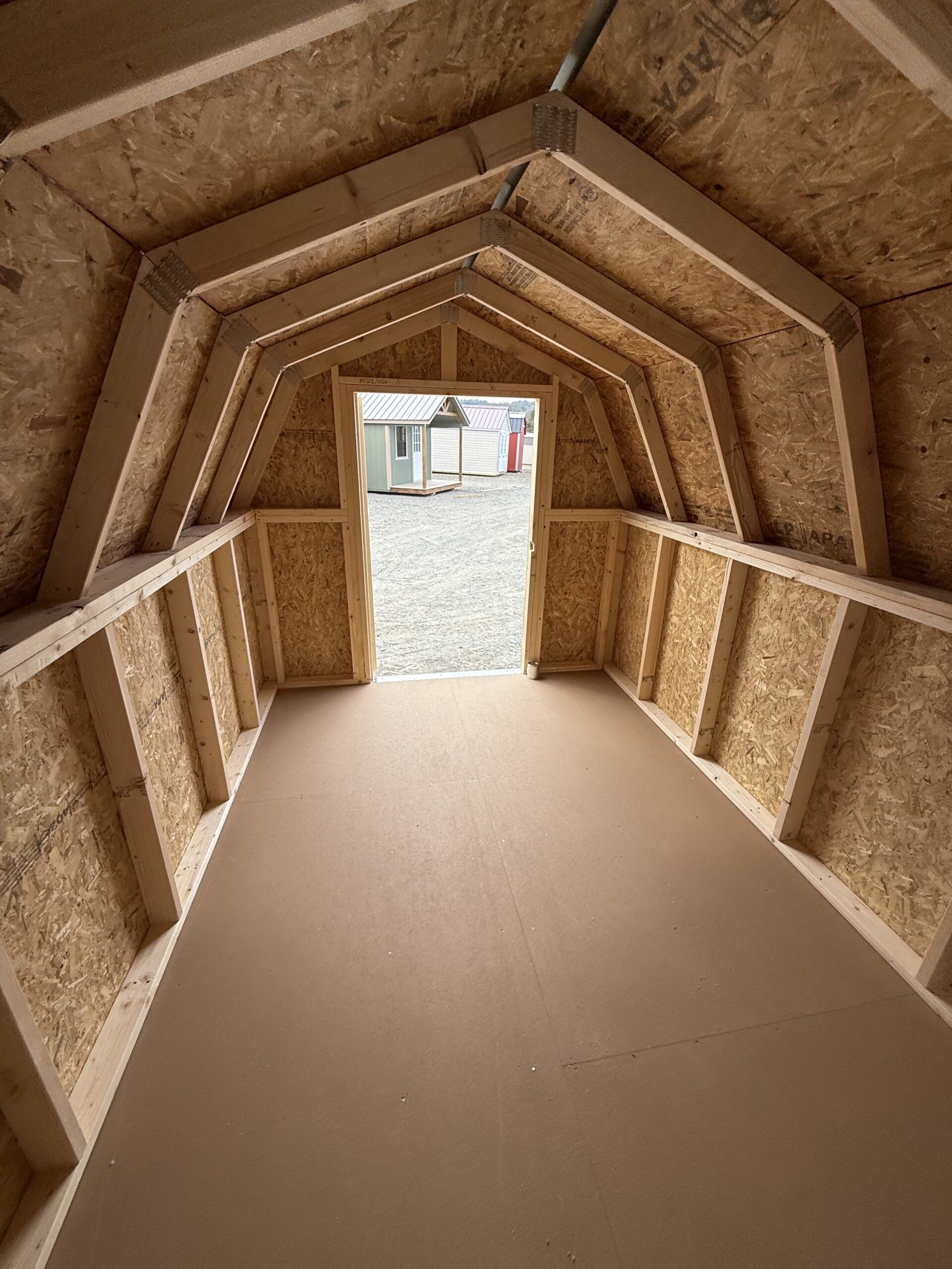 8x12 Economy Shed