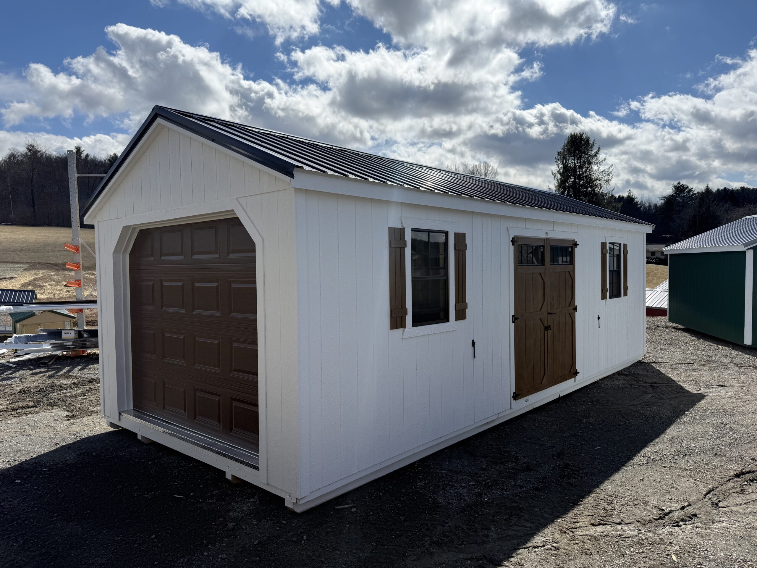 12×28 A-frame Garage