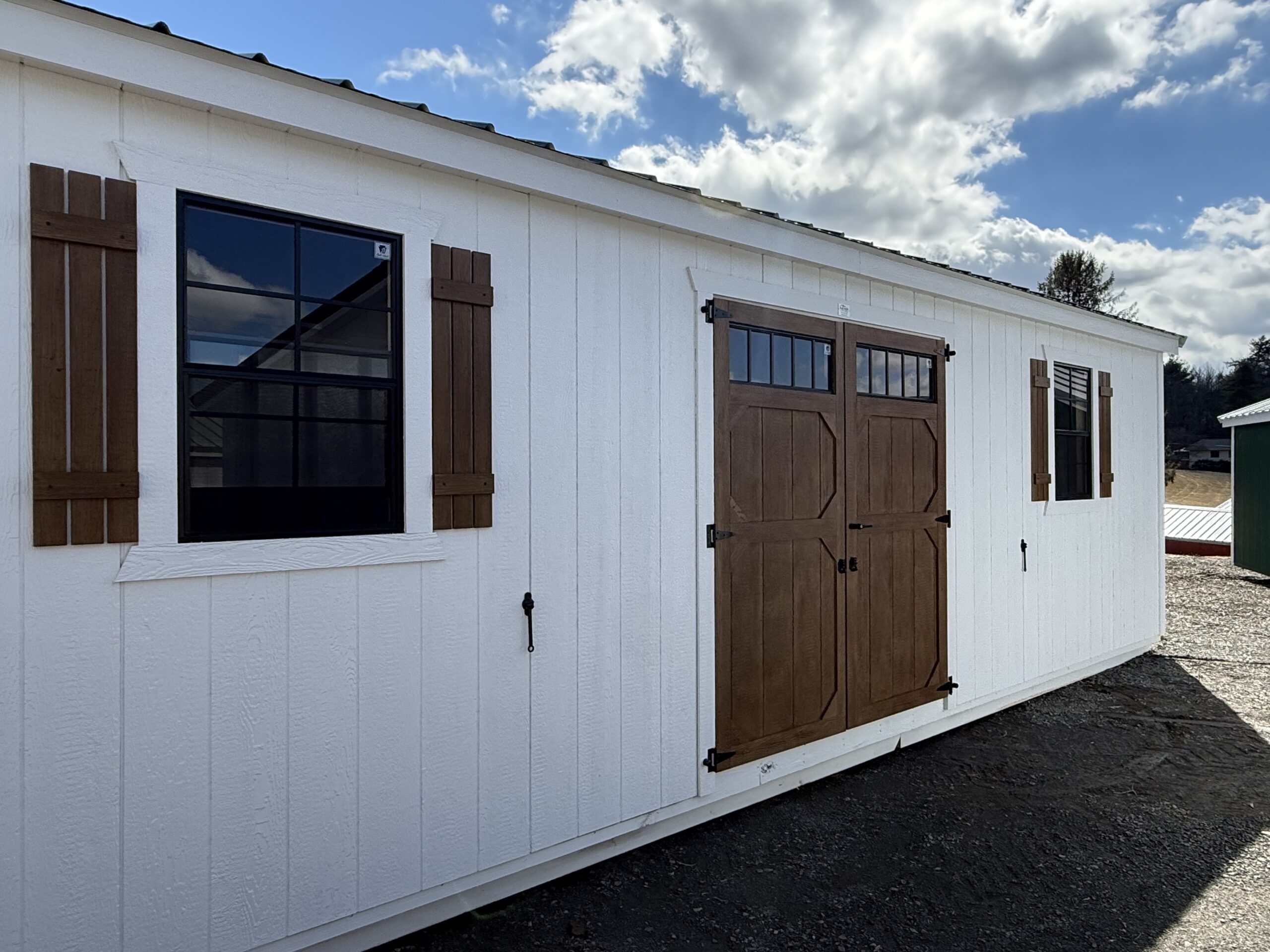 12x28 A-frame Garage
