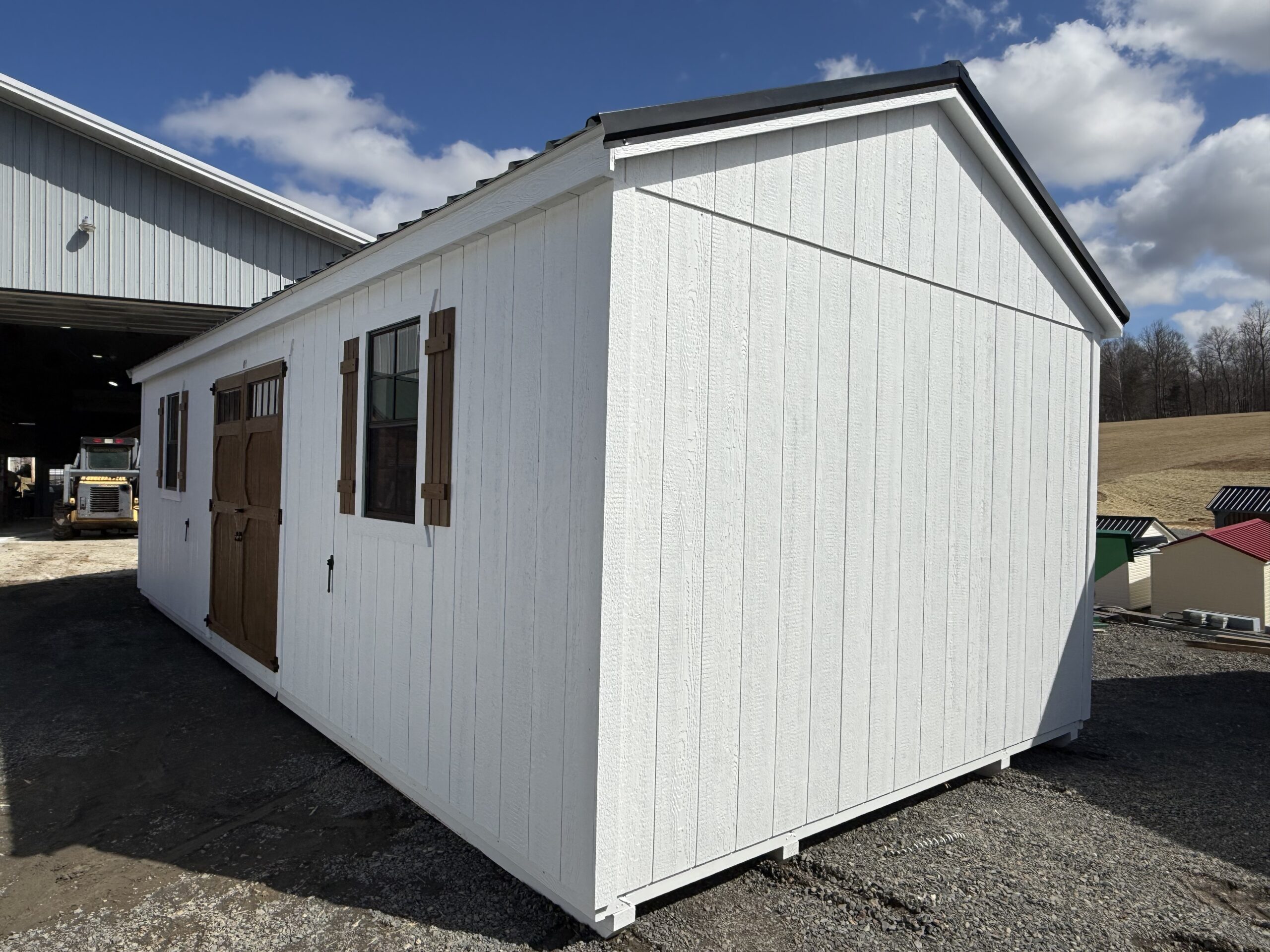 12x28 A-frame Garage