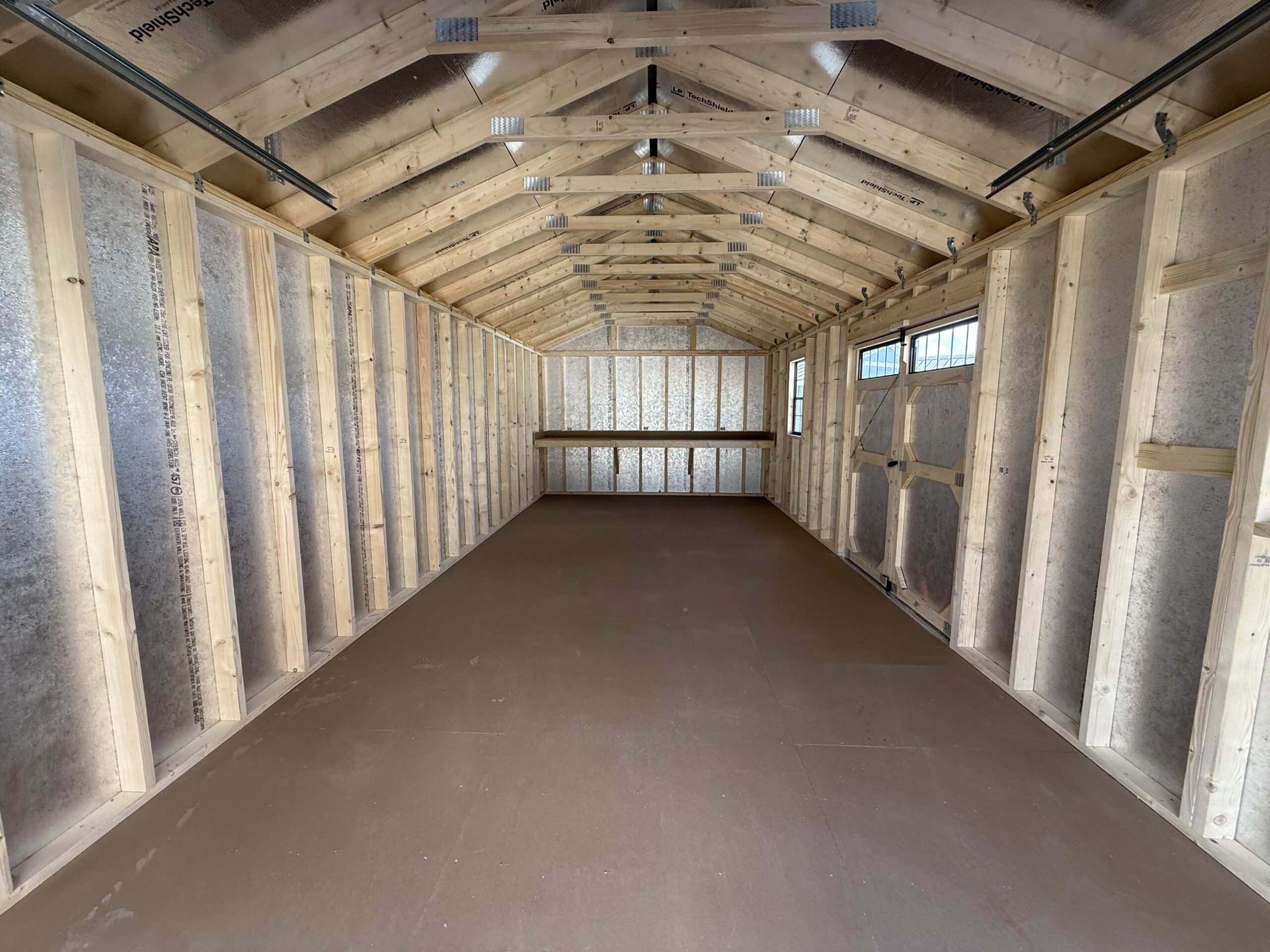 12x28 A-frame Garage
