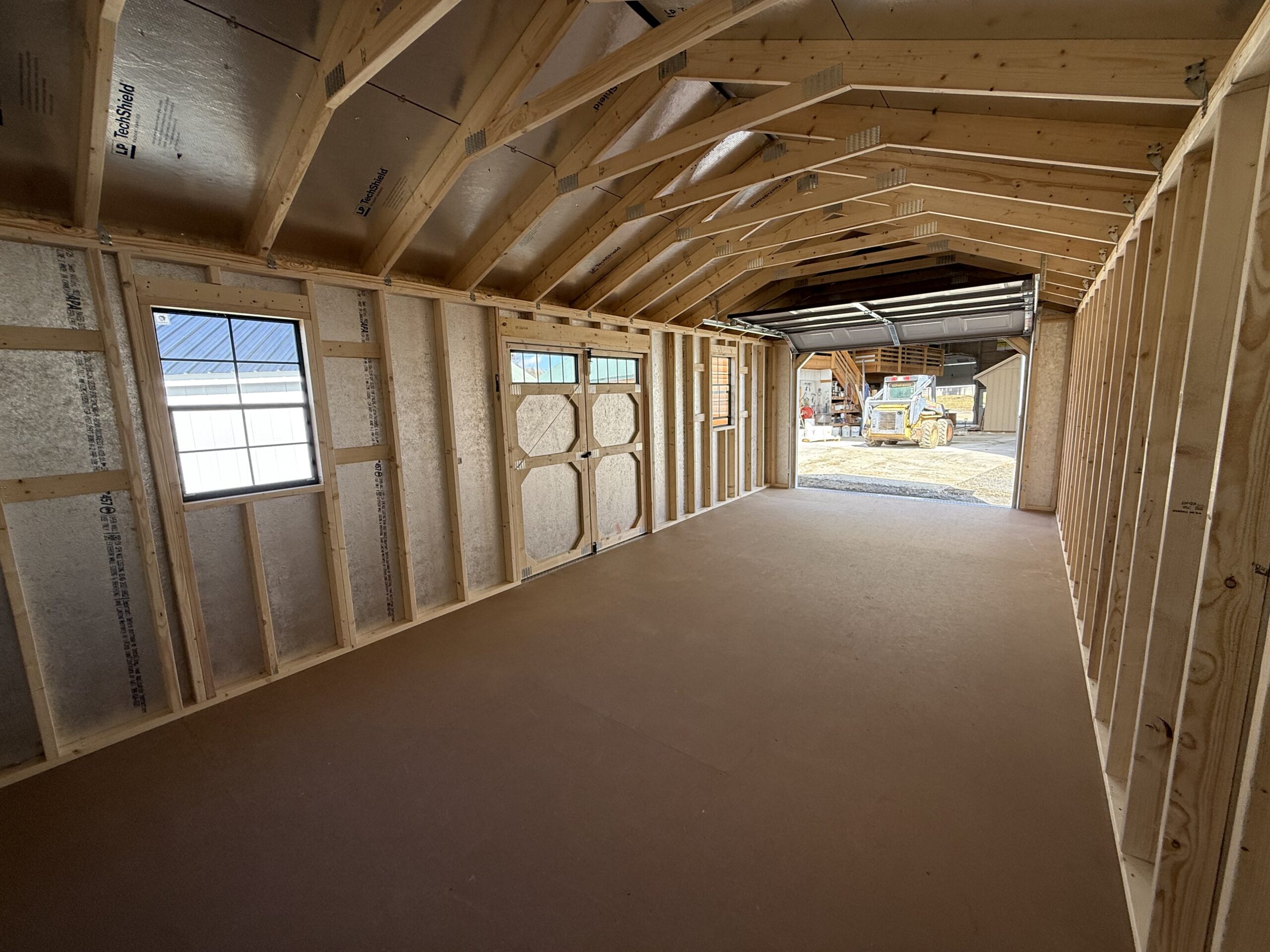 12x28 A-frame Garage