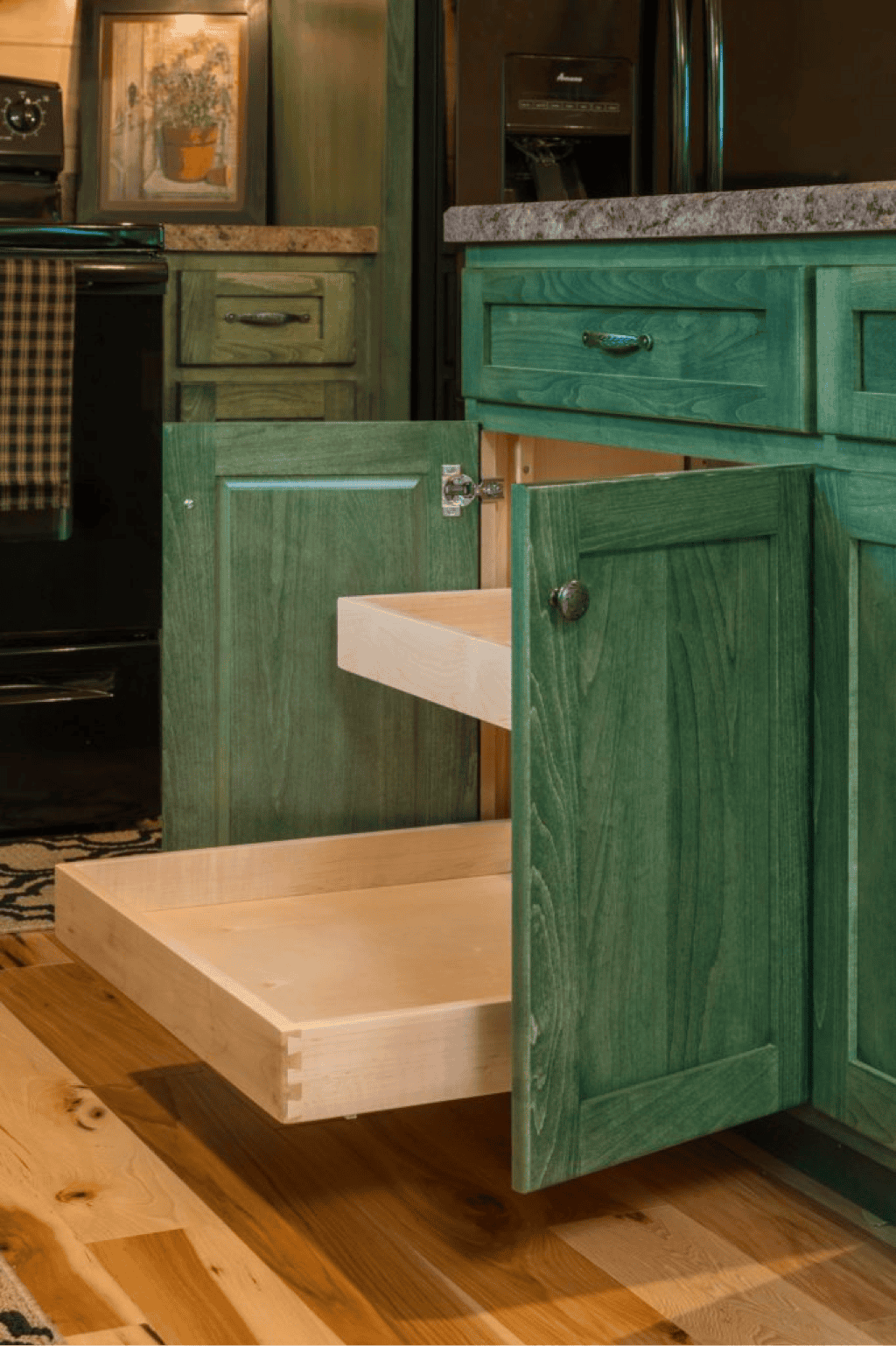 img options modular log homes 32 pull out shelves