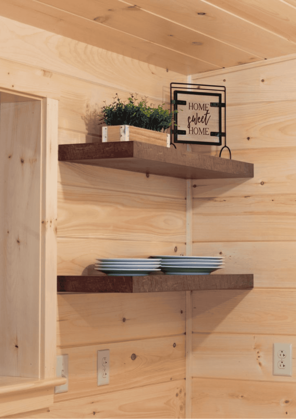 img options modular log homes 34 open shelves