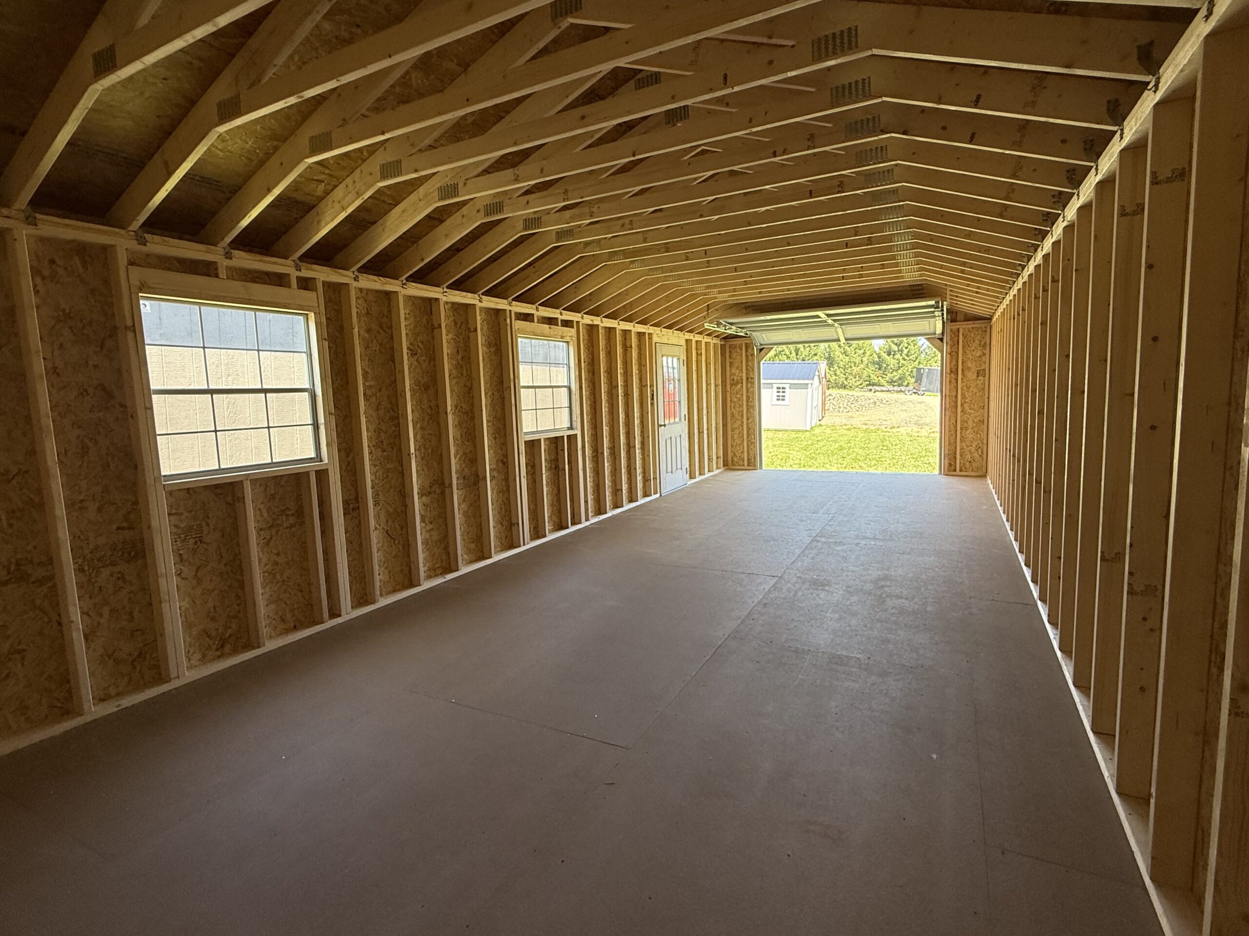 13.6x36 A-frame Garage