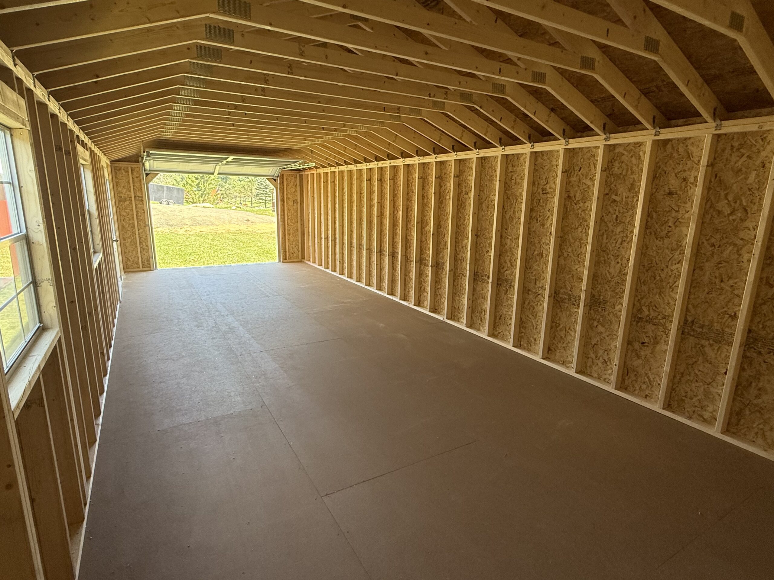 13.6x36 A-frame Garage