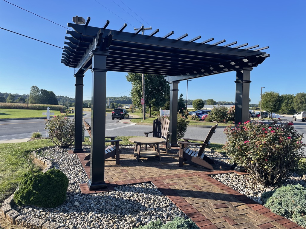 Superior Black Pergola