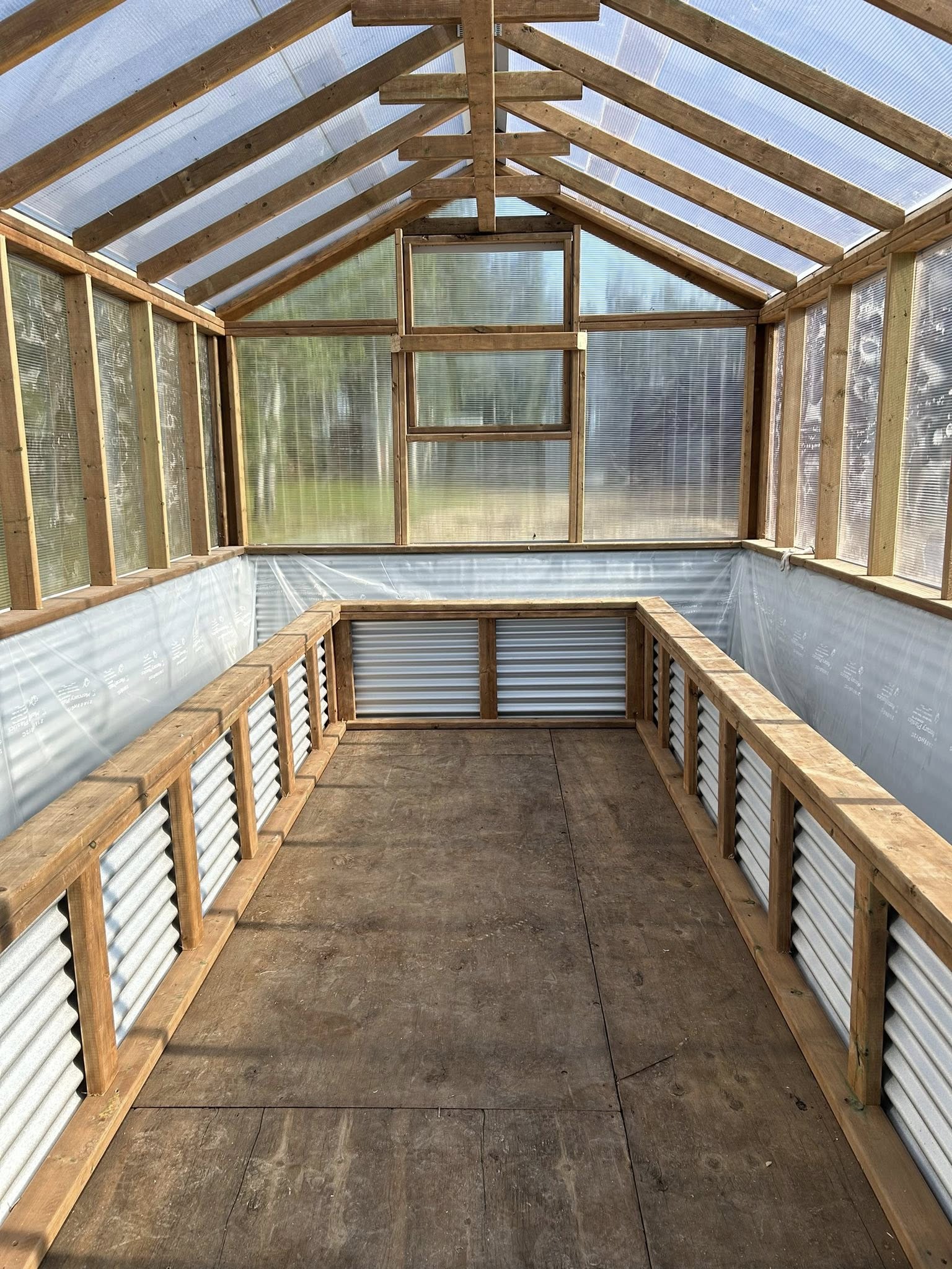 greenhouse inside