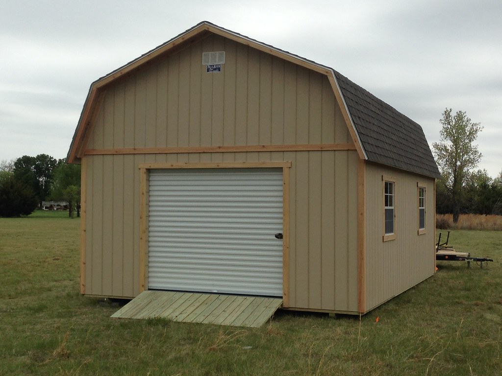 lofted garage