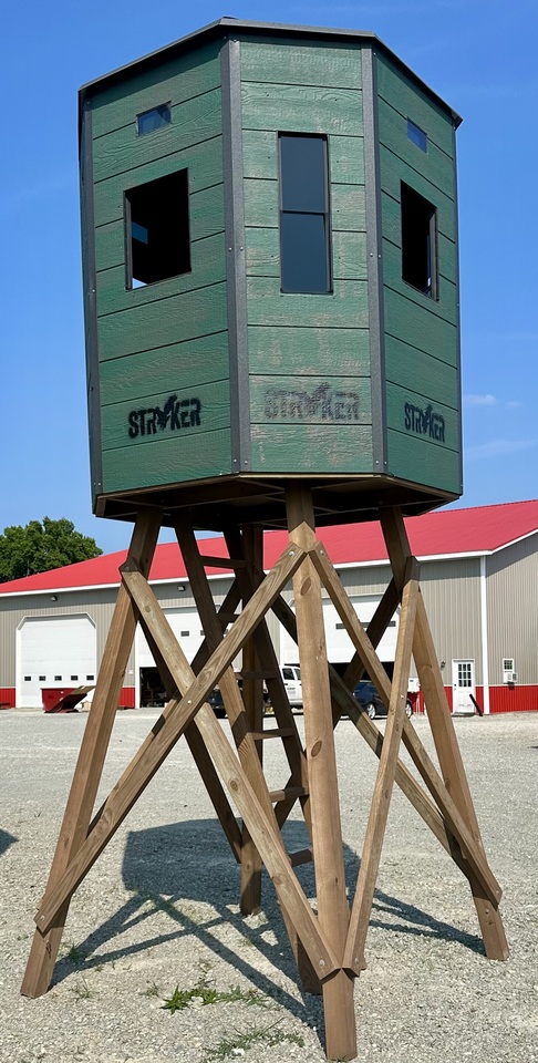 Outlander Pro 5.5′ X 5.5′ (archery Hunting Blind) Pre-fabbed Kit 5×5