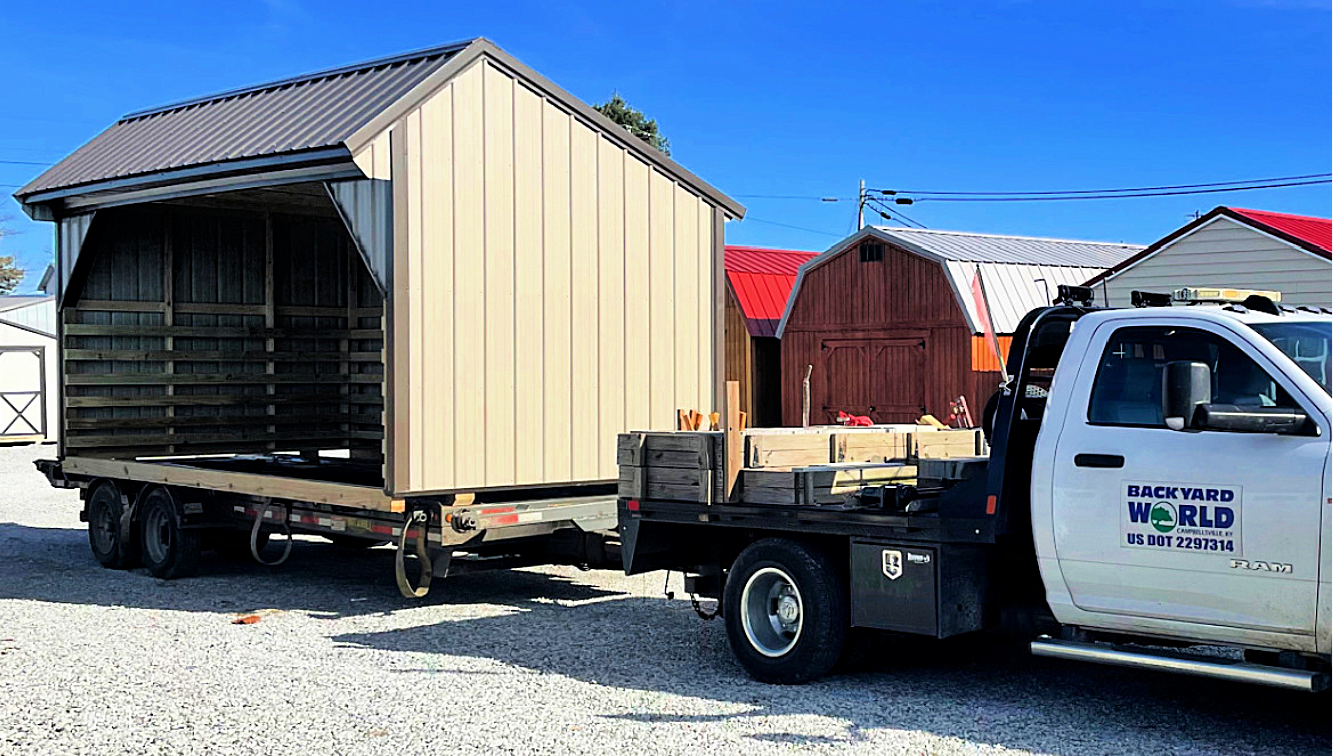 shed delivery