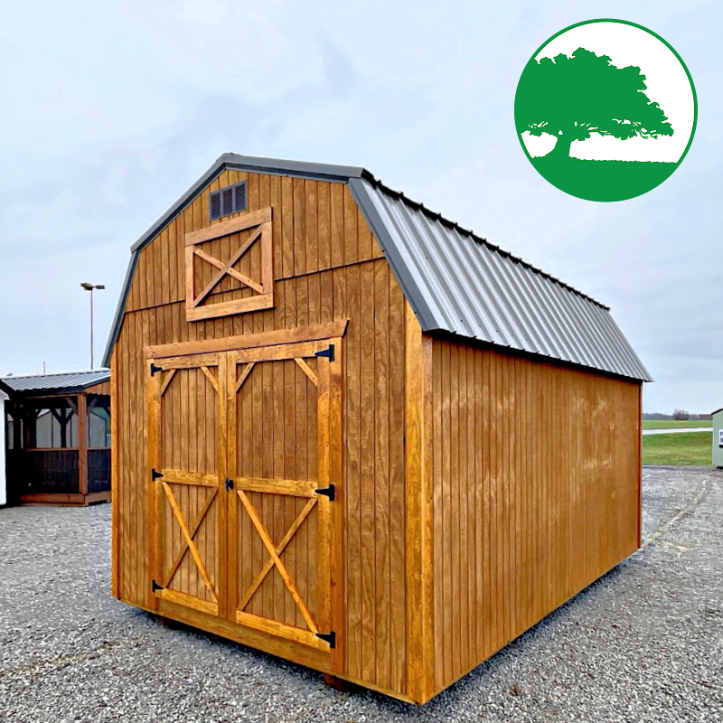 10′ x 16′ Treated “Lofted Barn”