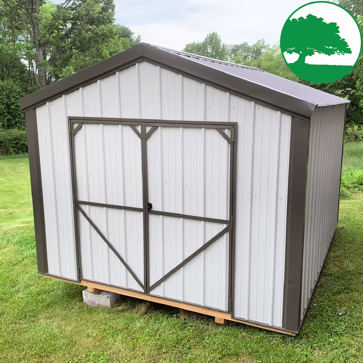 10x12 Metal Utility 2