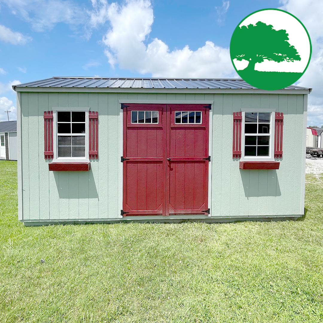 *SOLD*12' x 20' Painted Side Utility