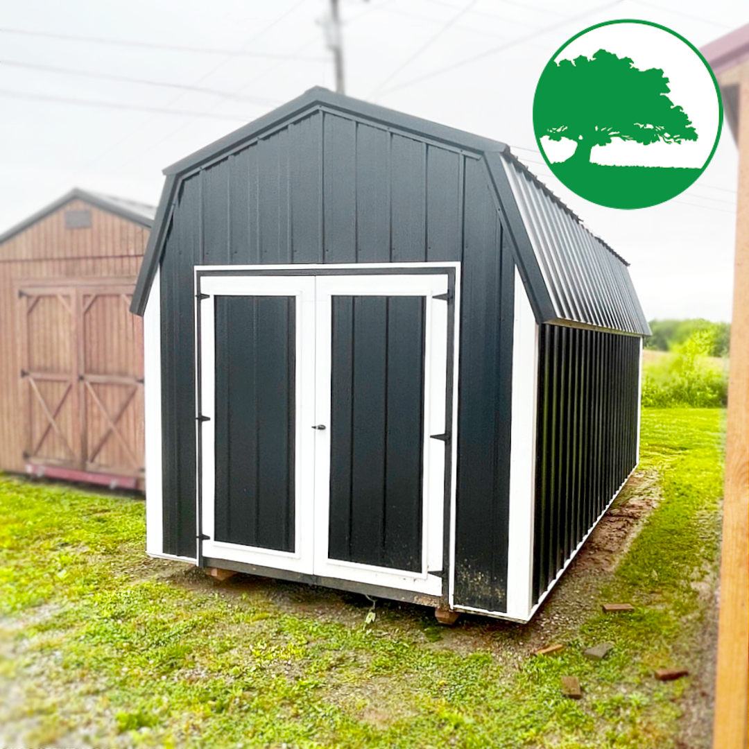 *SOLD*CLOSEOUT* 9' x 18' Metal "Lofted Barn"