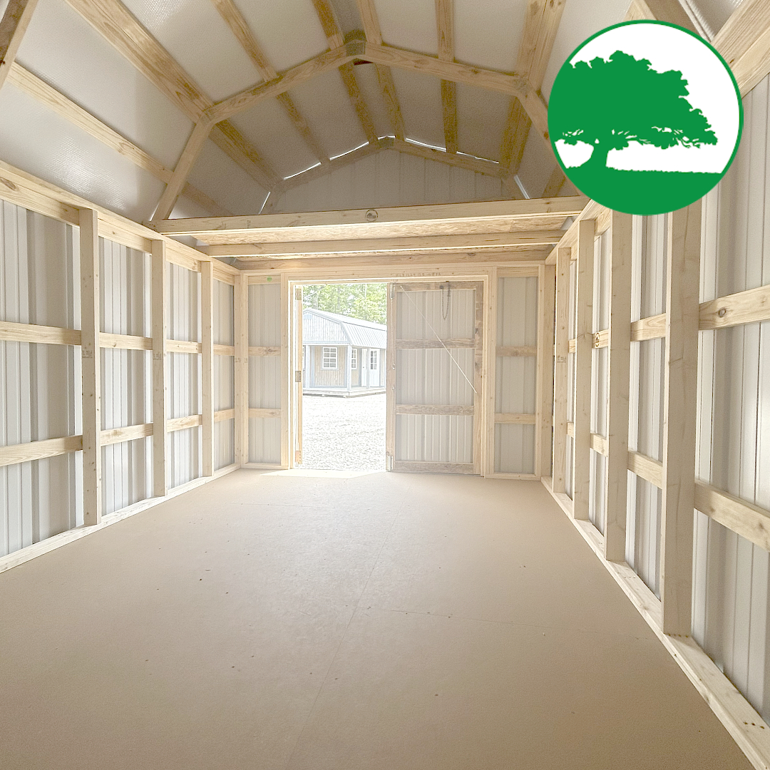 10' x 16' Metal Lofted Barn
