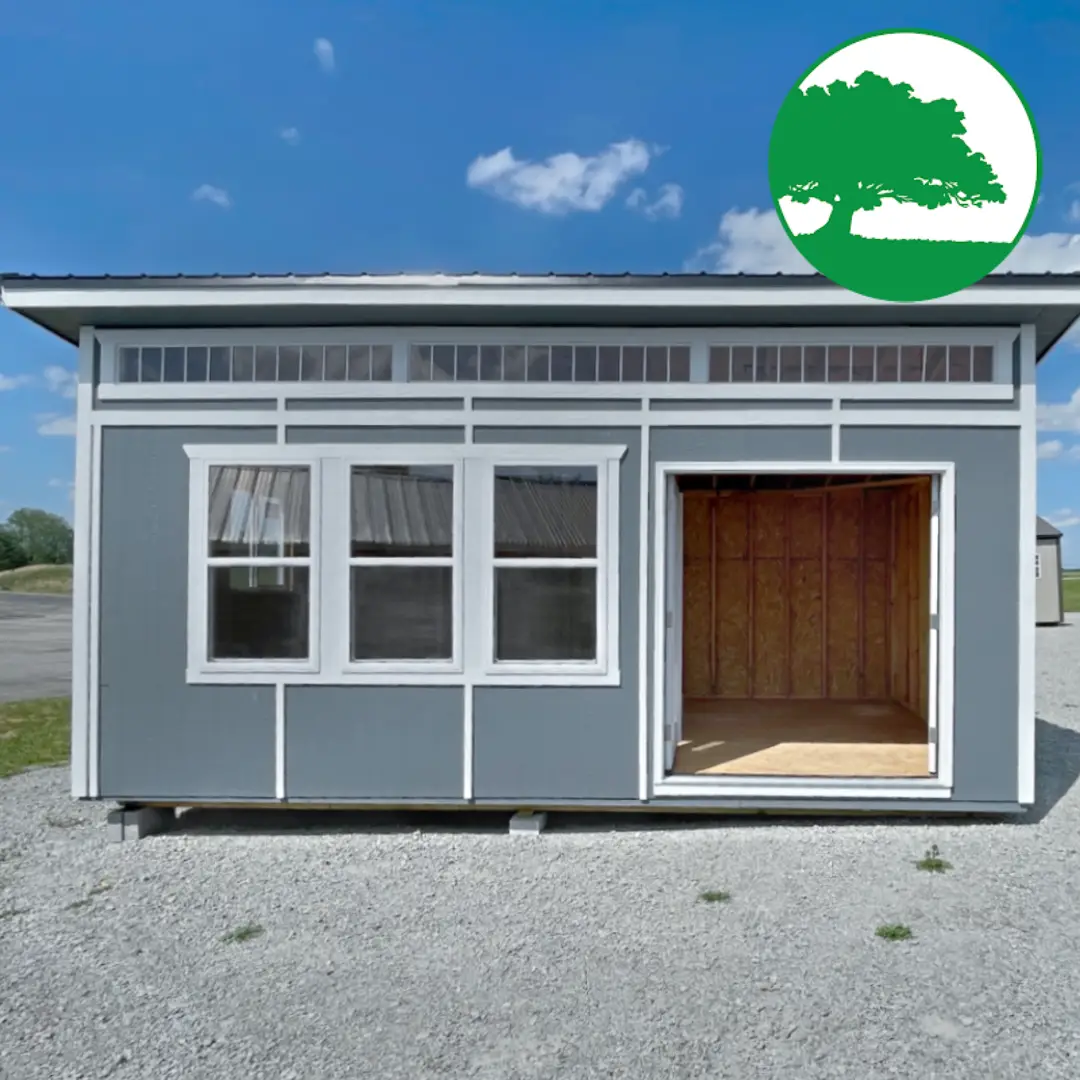 *CLOSEOUT* 12' x 20' Painted "Studio Shed"