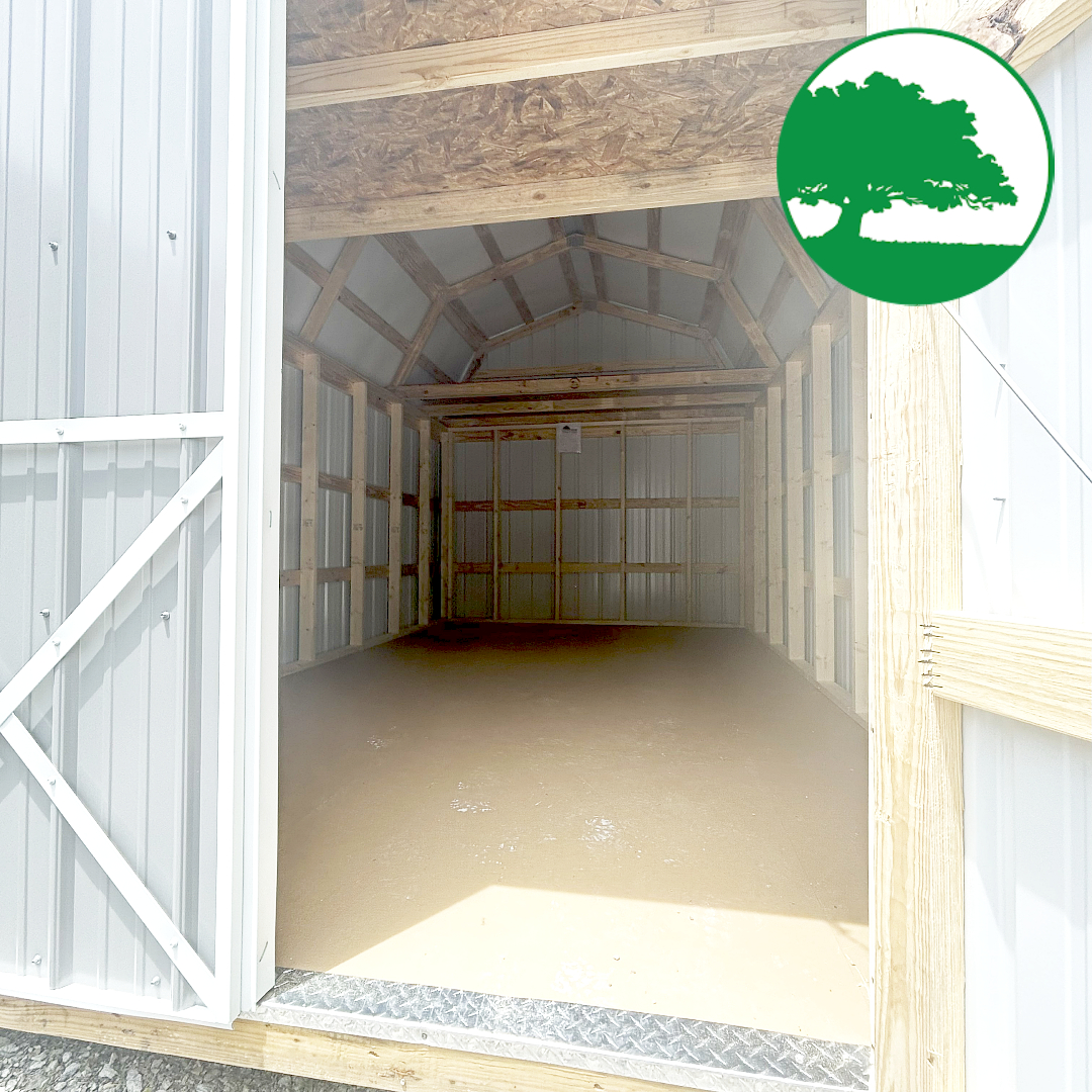 10' x 16' Metal Lofted Barn