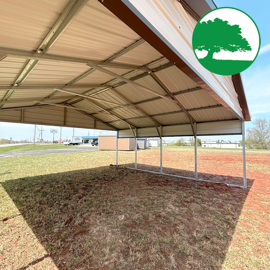 20'W x 20'L x 7'H Carport
