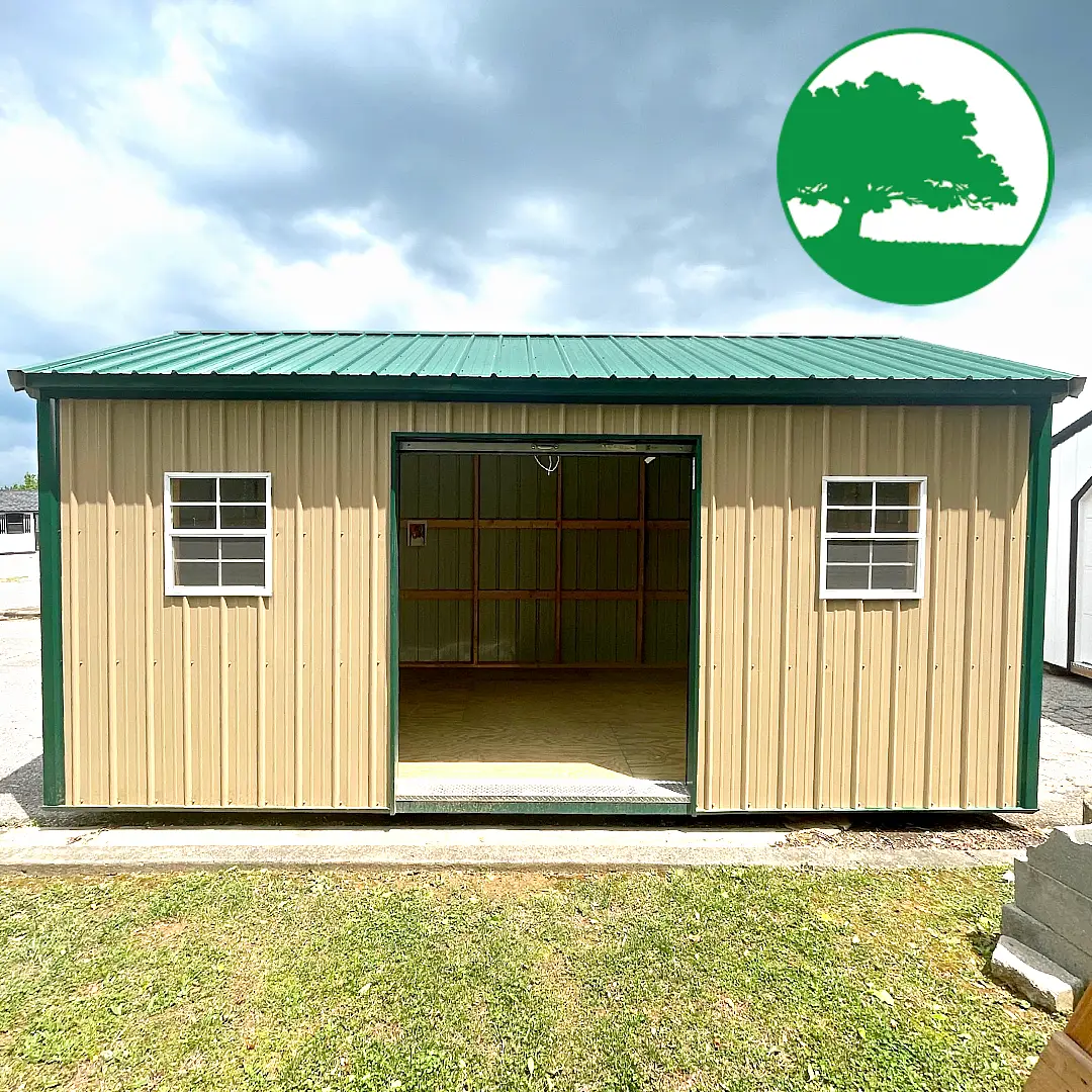 *CLOSEOUT* 10’ x 20’ Metal “Side Utility / Workshop”