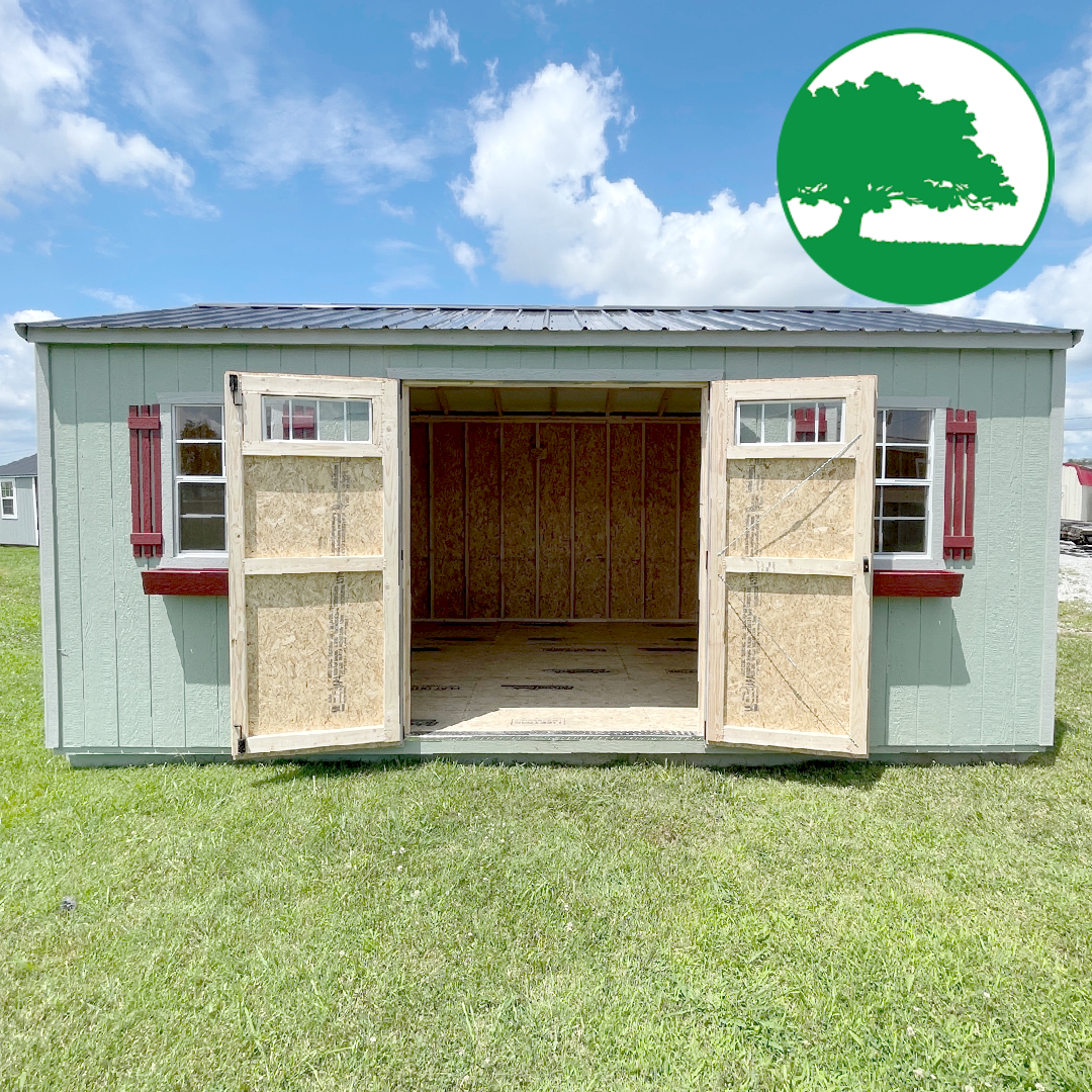 *SOLD*12' x 20' Painted Side Utility