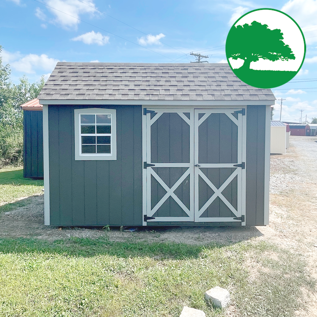 PRE-OWNED 10' x 12' Painted Quaker Shed