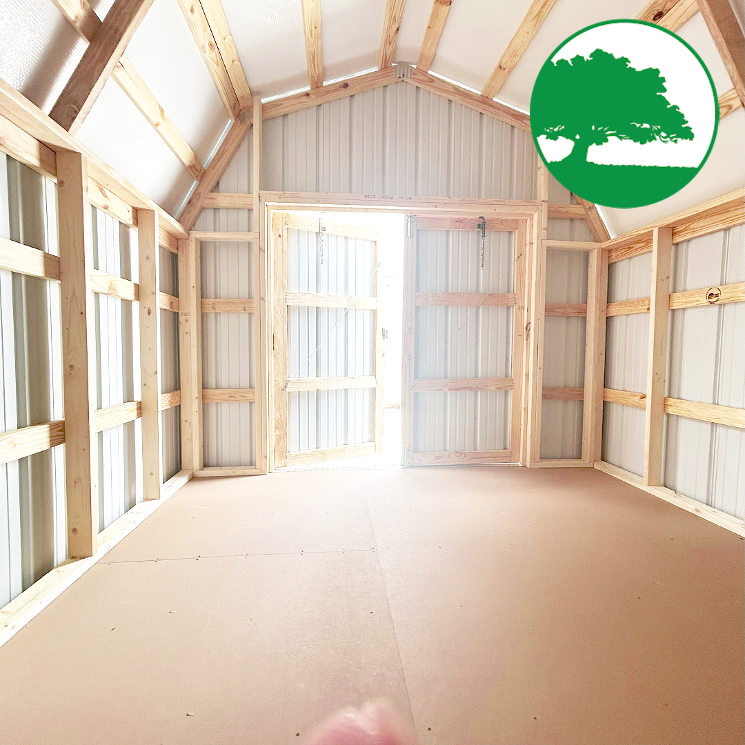 10' x 12' Metal "Mid Loft Barn"