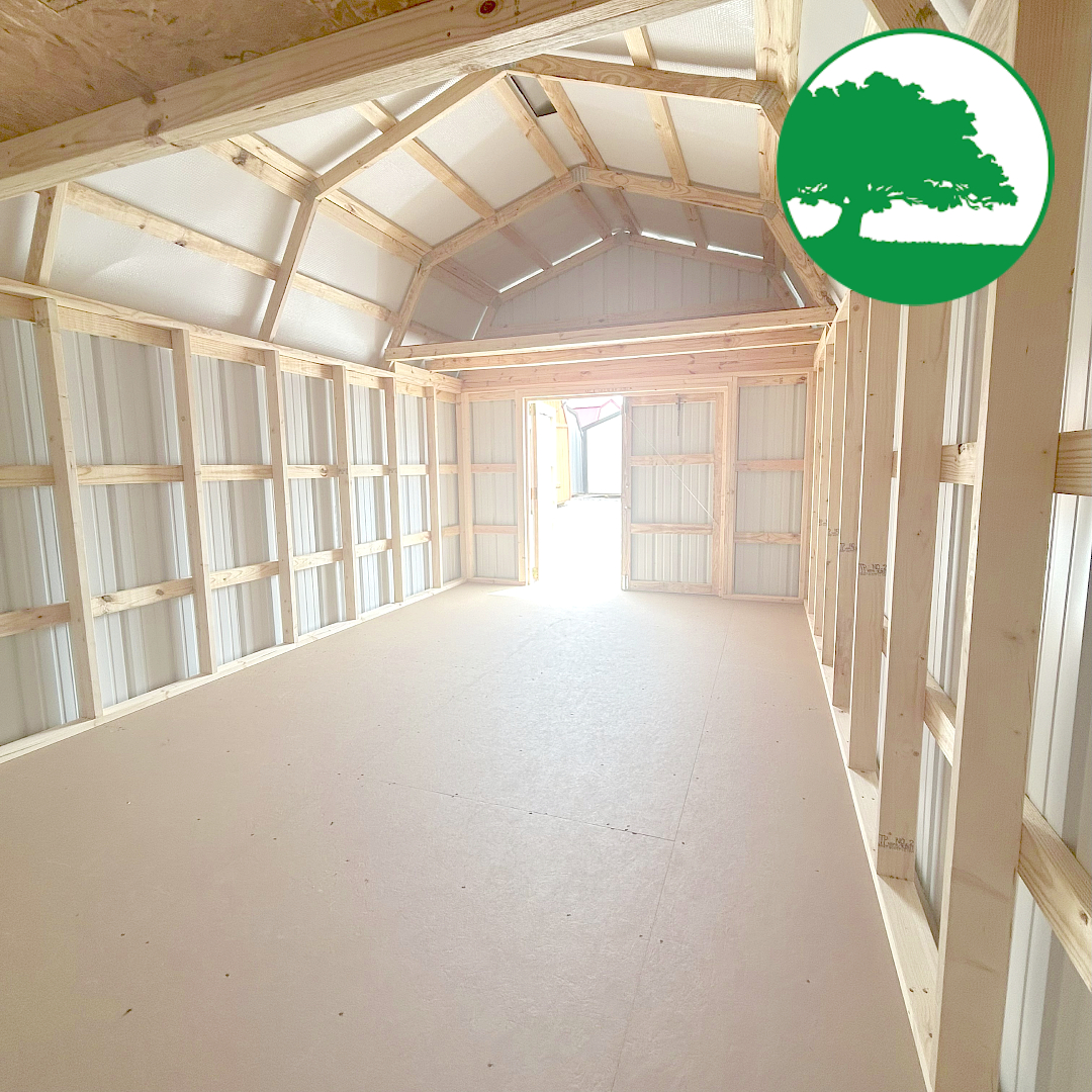 *SOLD**CLOSEOUT* 12' x 20' Metal "Lofted Barn"
