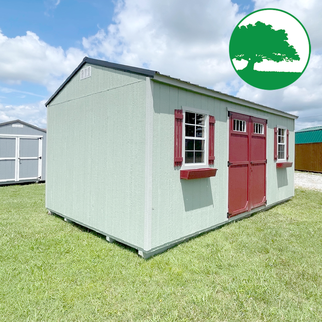 *SOLD*12' x 20' Painted Side Utility