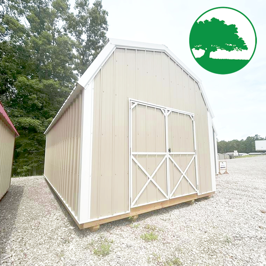 *SOLD**CLOSEOUT* 12' x 20' Metal "Lofted Barn"