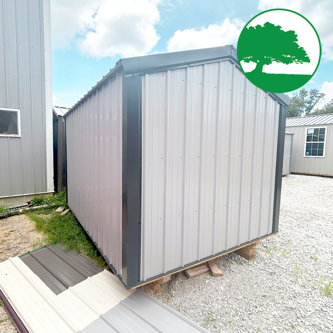 *SOLD*8' x 12' Metal Side Utility