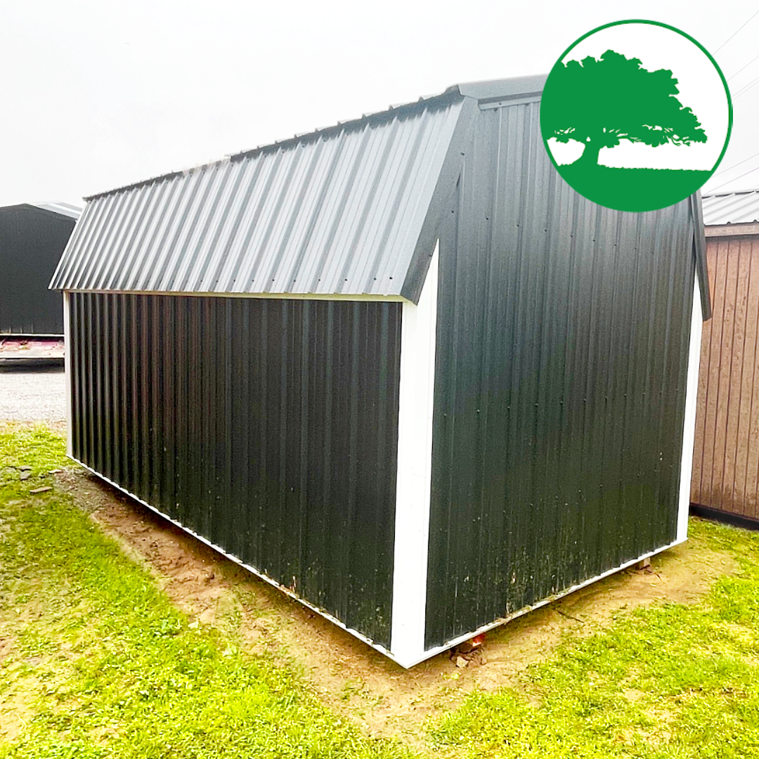 *SOLD*CLOSEOUT* 9' x 18' Metal "Lofted Barn"