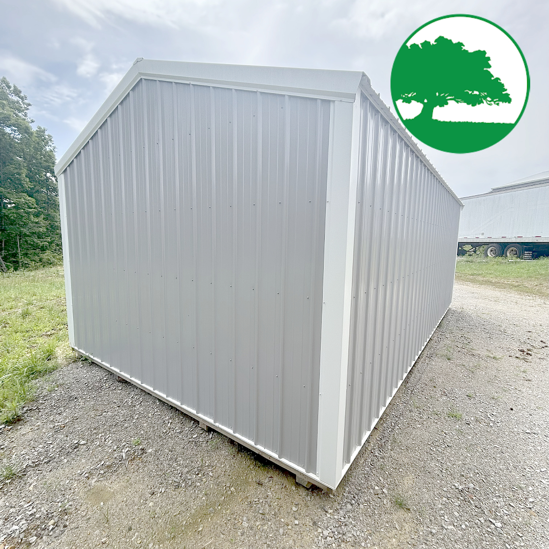 *SOLD*14' x 24' Metal Garage