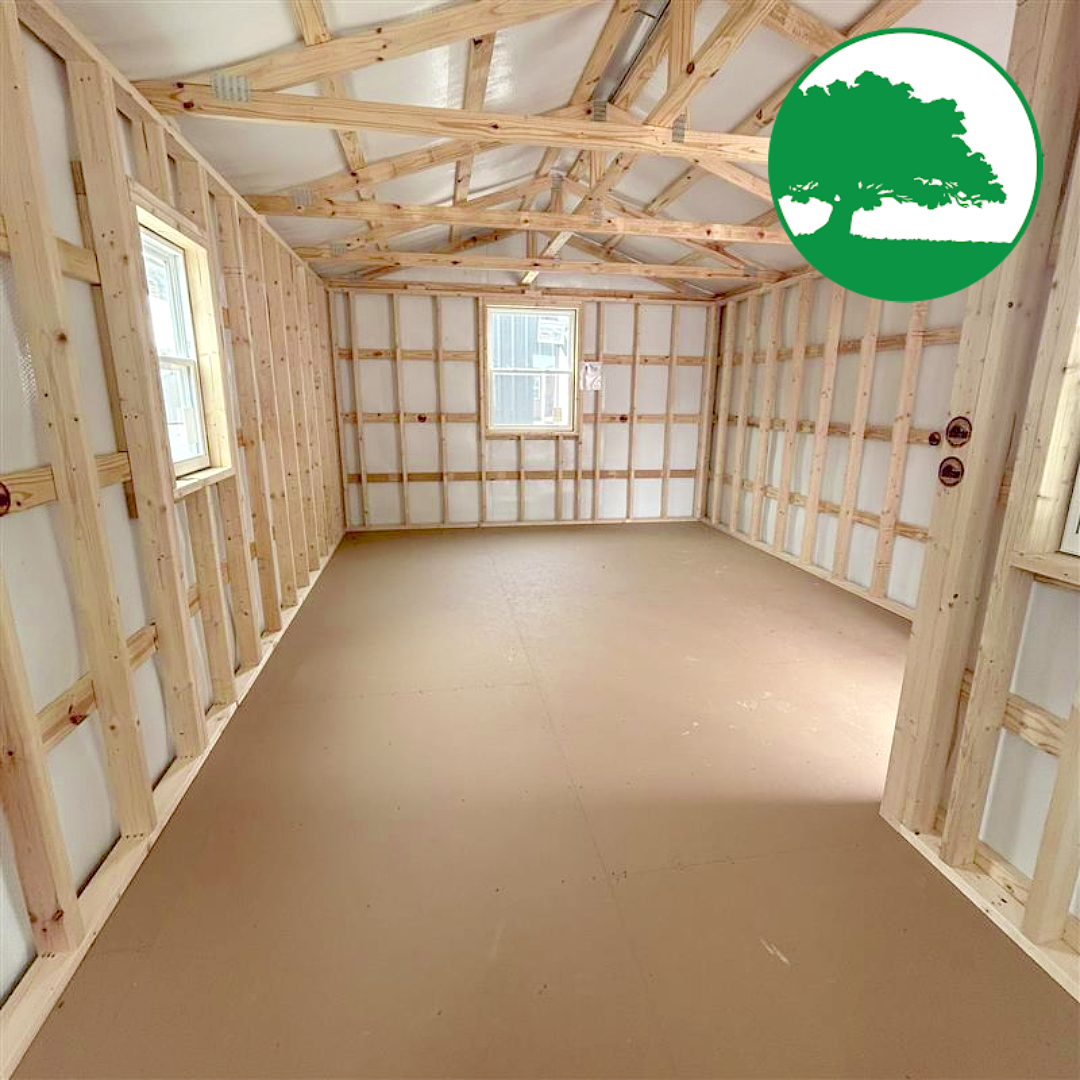 14' x 28' Metal "Deluxe Cabin"
