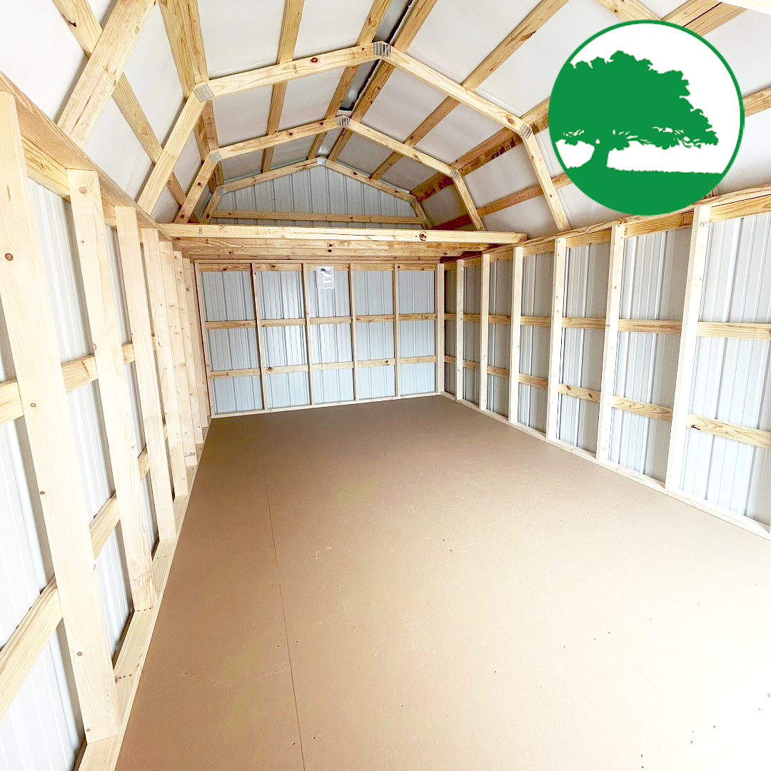 *SOLD**CLOSEOUT* 12' x 20' Metal "Lofted Barn"