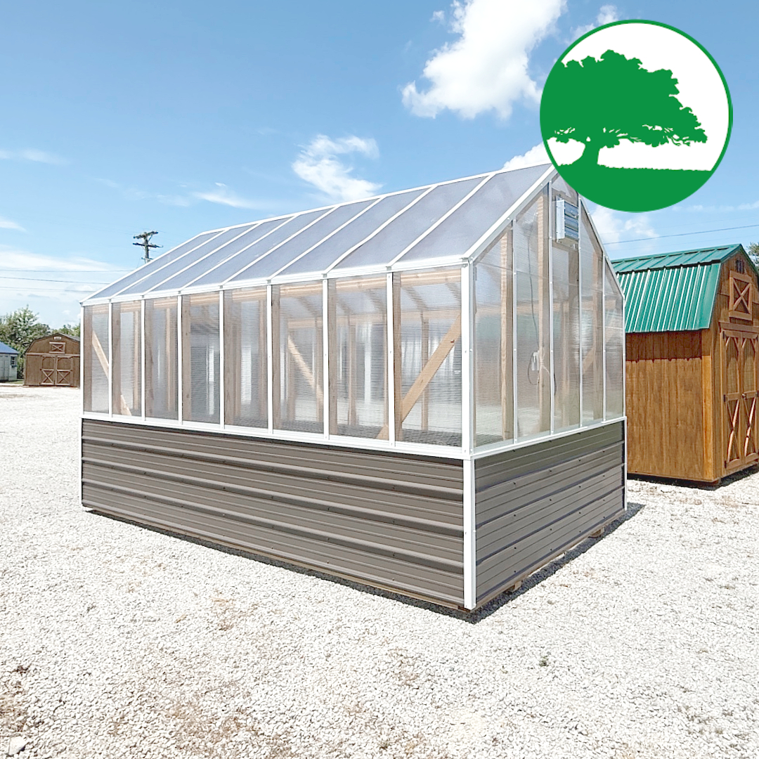 10' x 16' Veggie Villa Greenhouse - Backyard World