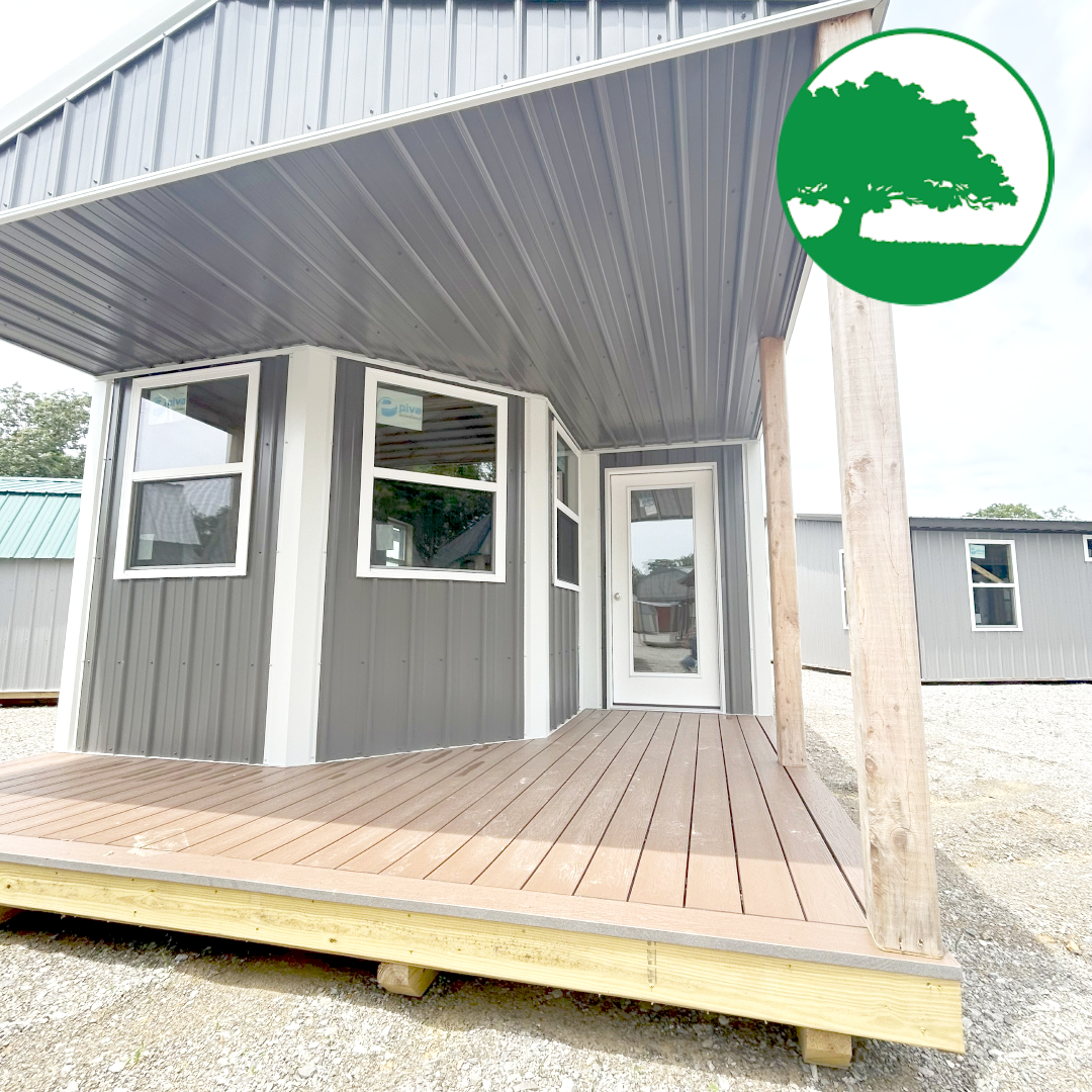 14' x 28' Metal "Deluxe Cabin"