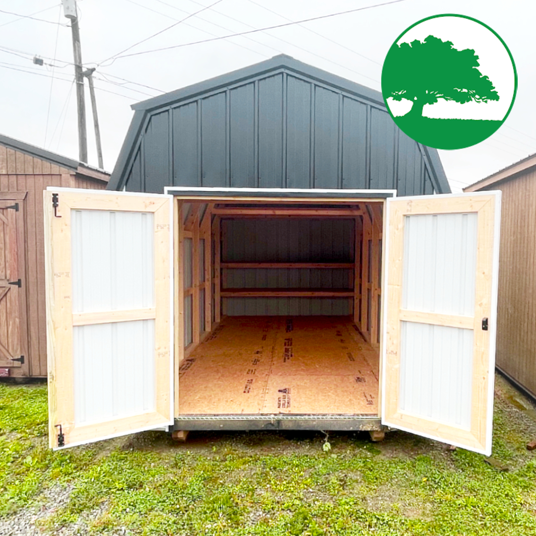 *SOLD*CLOSEOUT* 9' x 18' Metal "Lofted Barn"