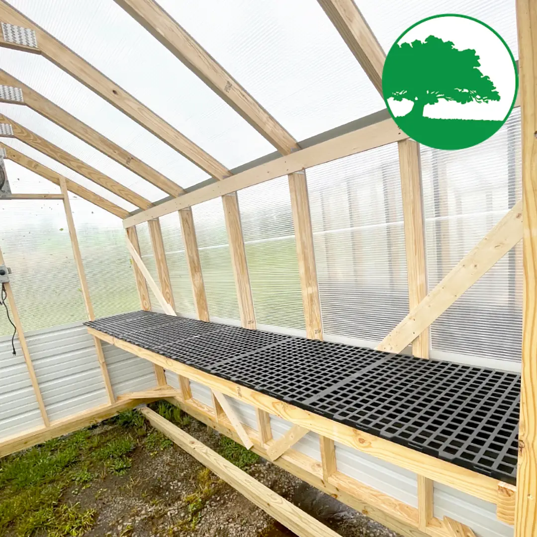 8' x 12' Veggie Villa Greenhouse