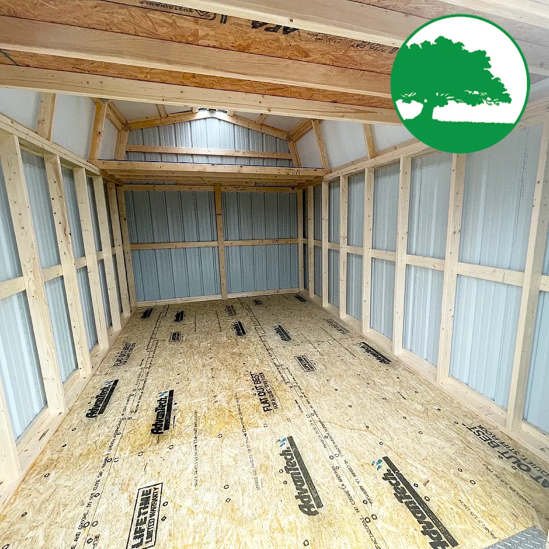 *CLOSEOUT* 10'x 16' Metal Lofted Barn