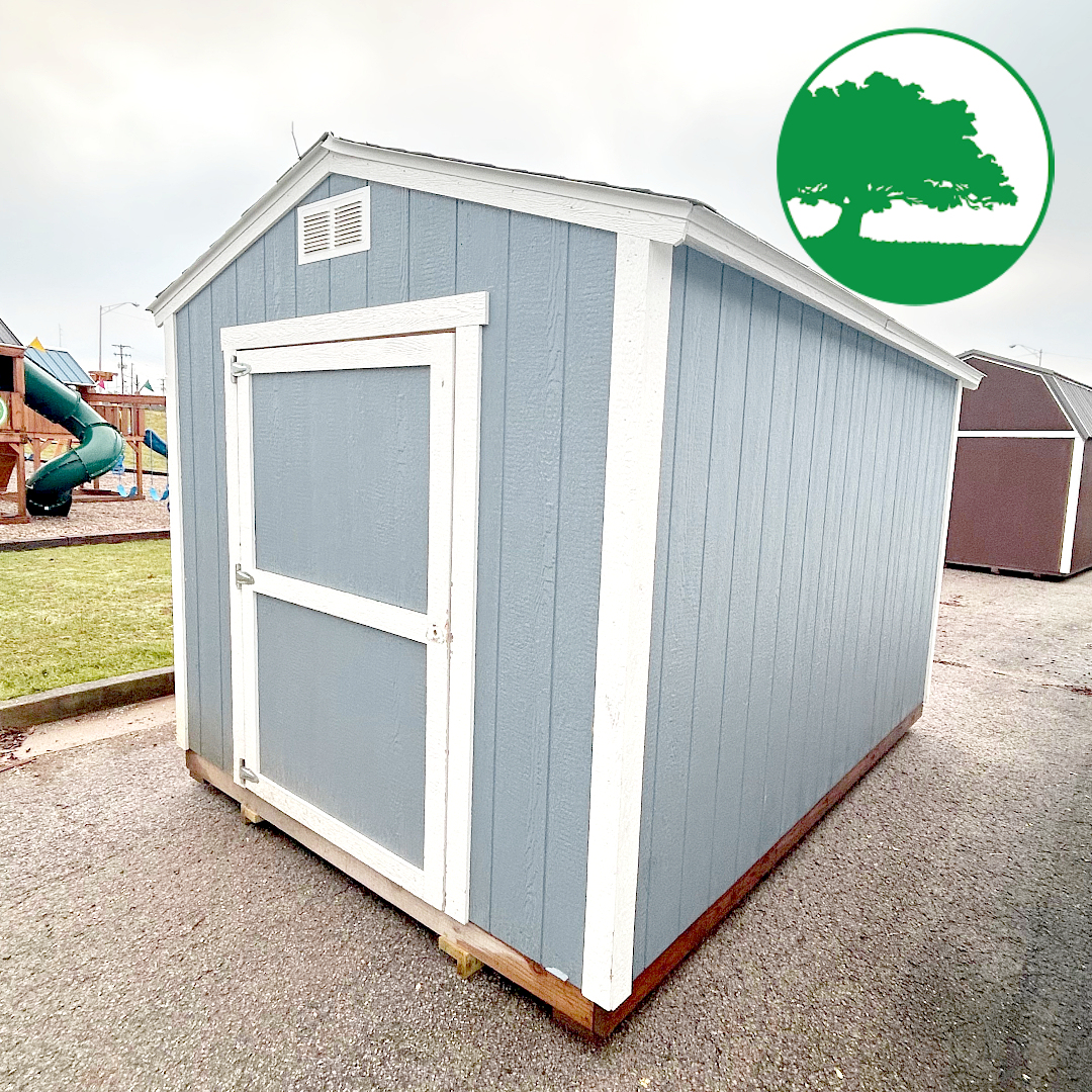 PRE-OWNED 8' x 12' Painted Utility