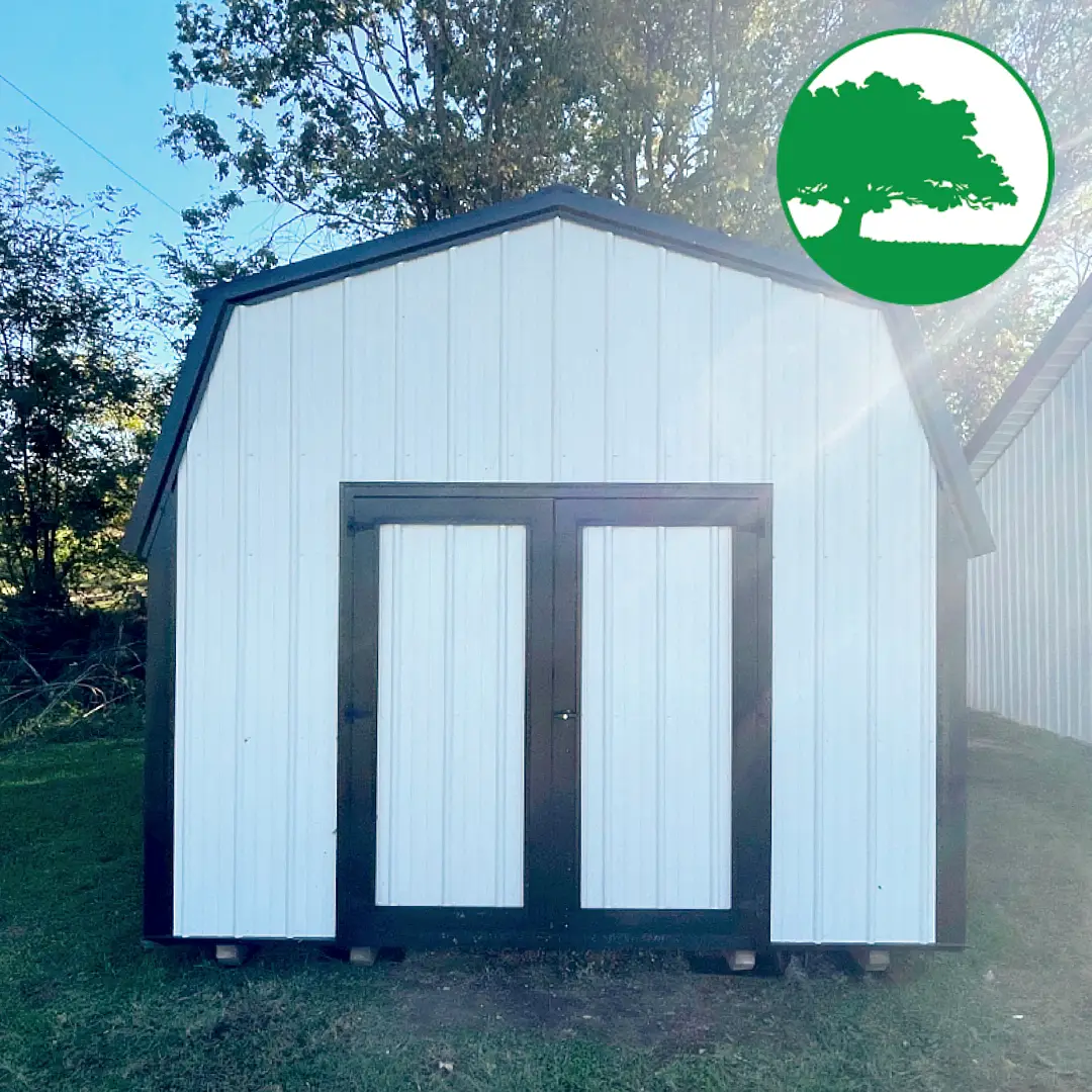 PRE-OWNED 12' x 18' Metal "Lofted Barn"