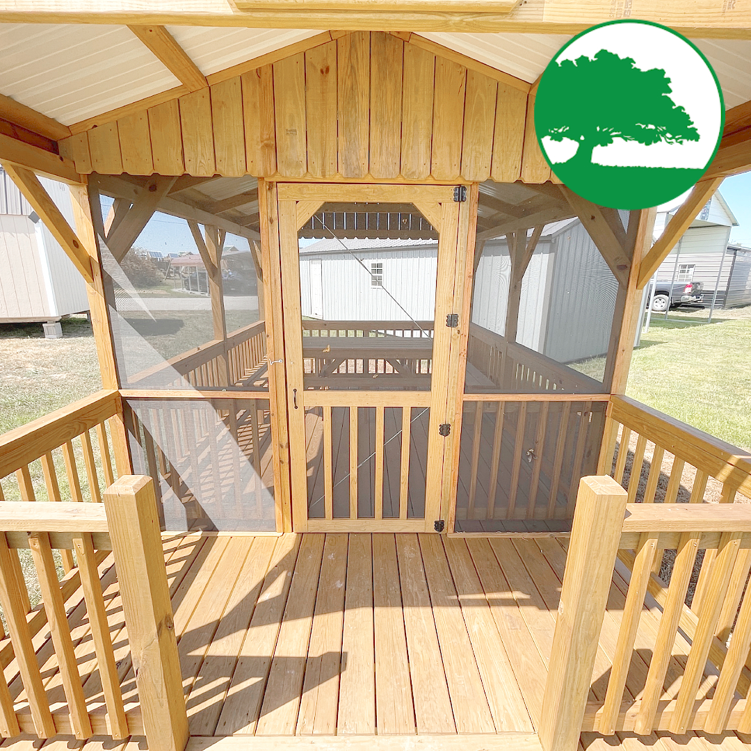 *SOLD*PRE-OWNED 10' x 16' Fernwood Oasis w/ Screen Pavilion